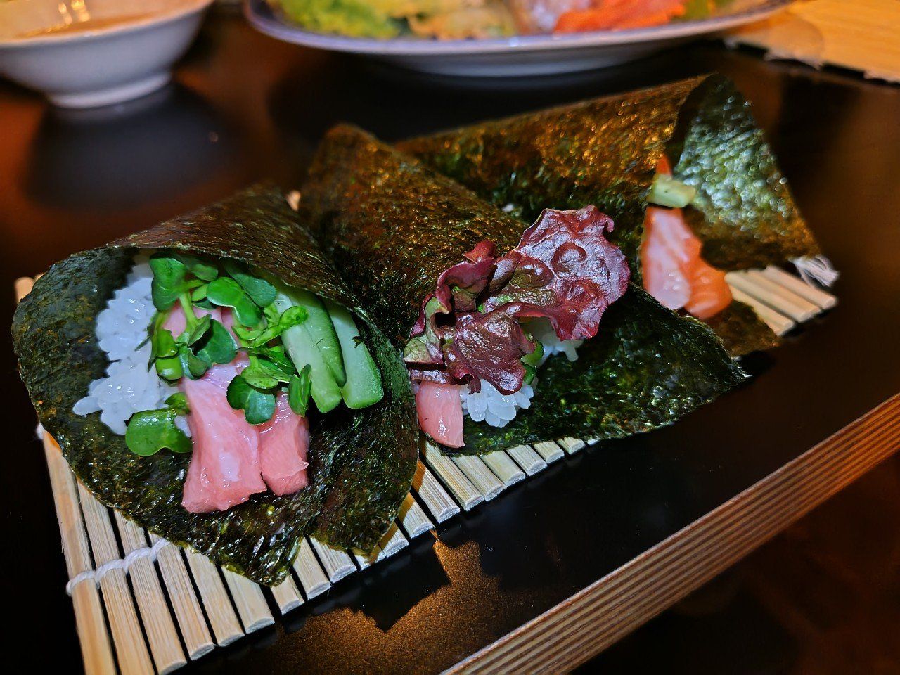 Temaki Sushi & Tempura Cooking Class in Osaka