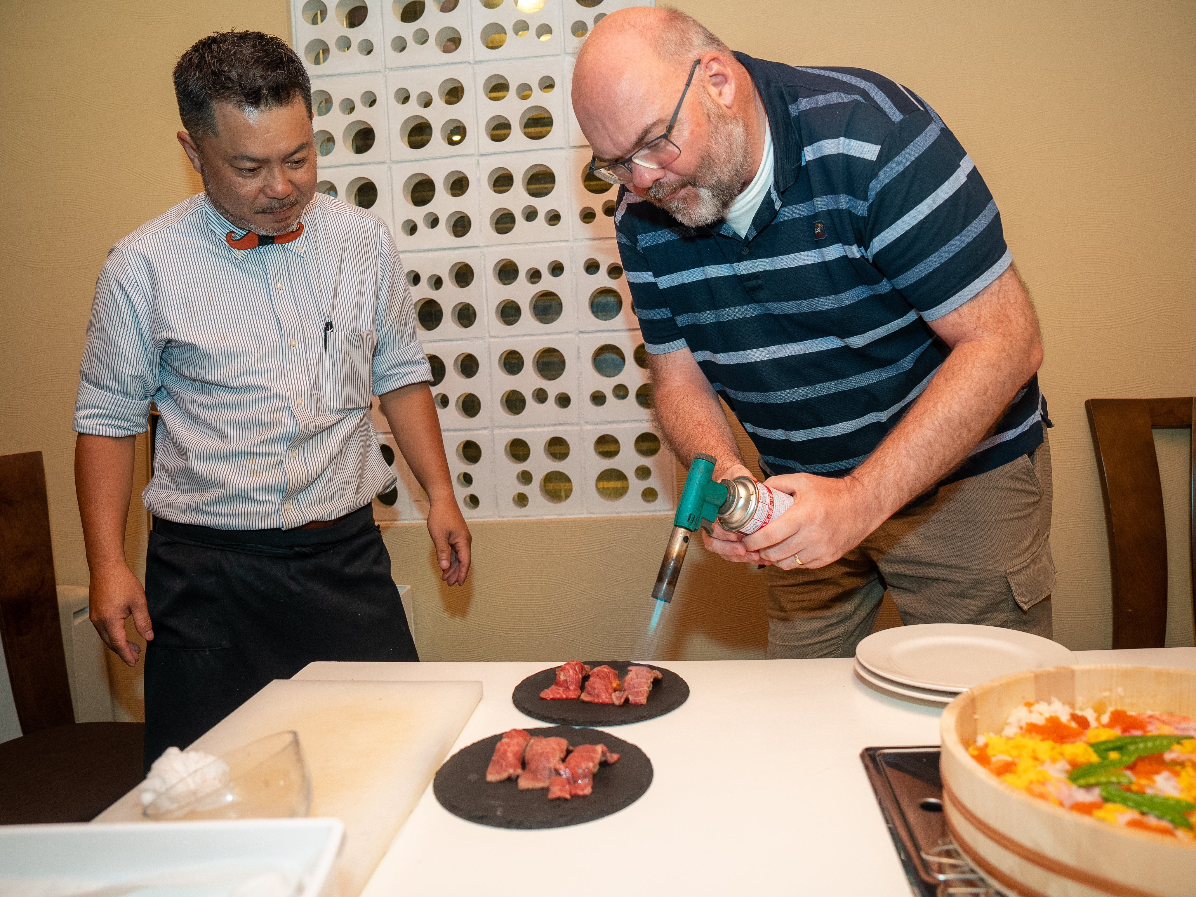 Authentic Sushi-Making Experience with a Japanese Chef in Naha