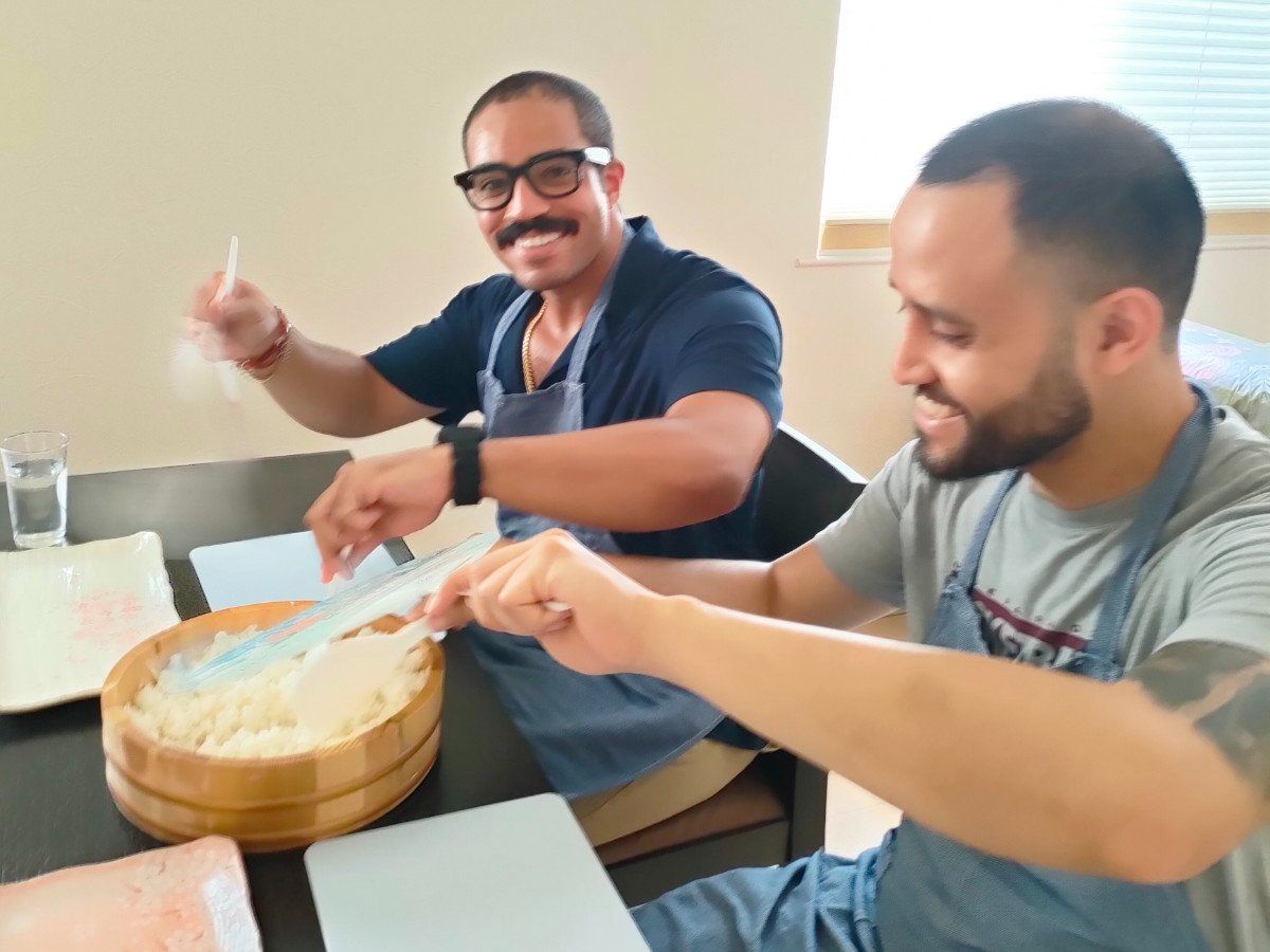 Authentic Sushi Making Experience with a Pro Japanese Chef & Local Supermarket Tour (Private or Small Group)