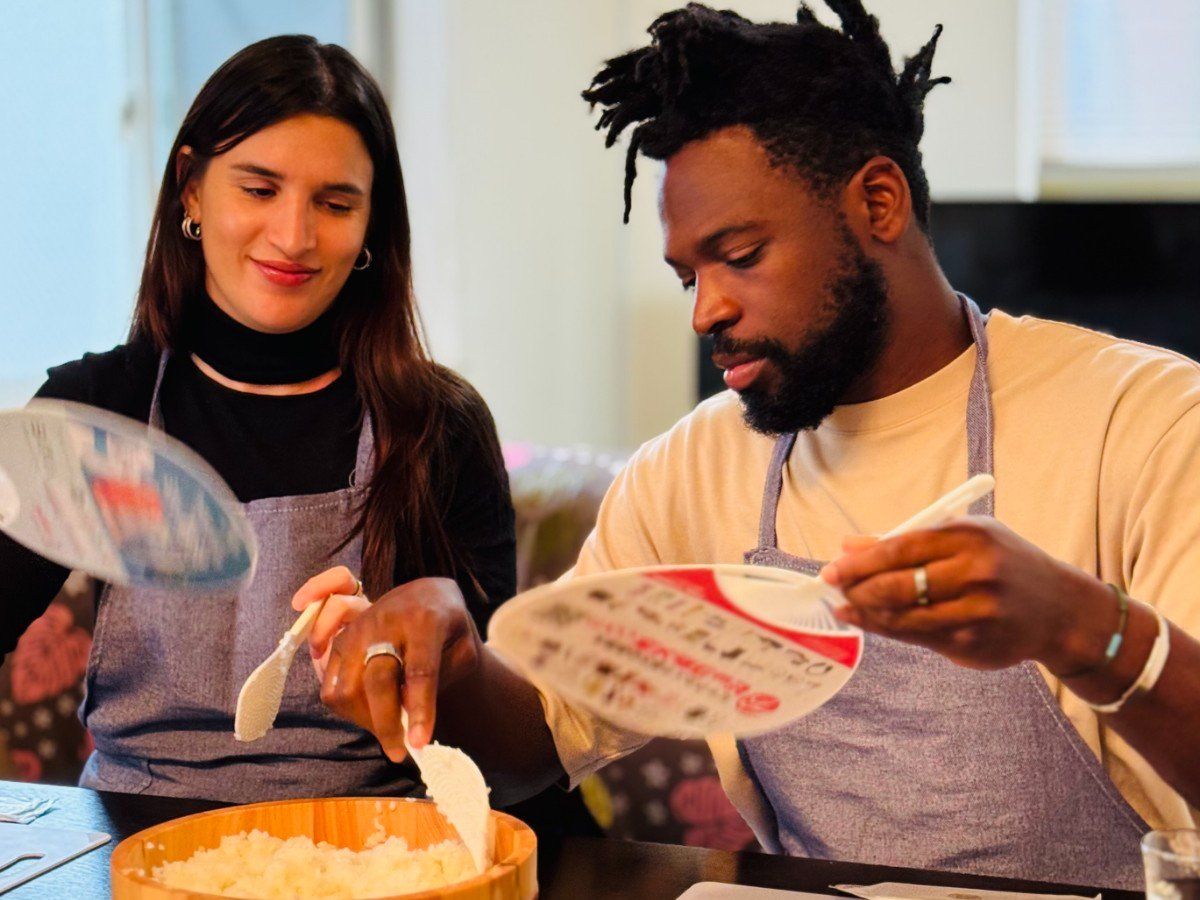 Authentic Sushi Making Experience with a Pro Japanese Chef & Local Supermarket Tour (Private or Small Group)