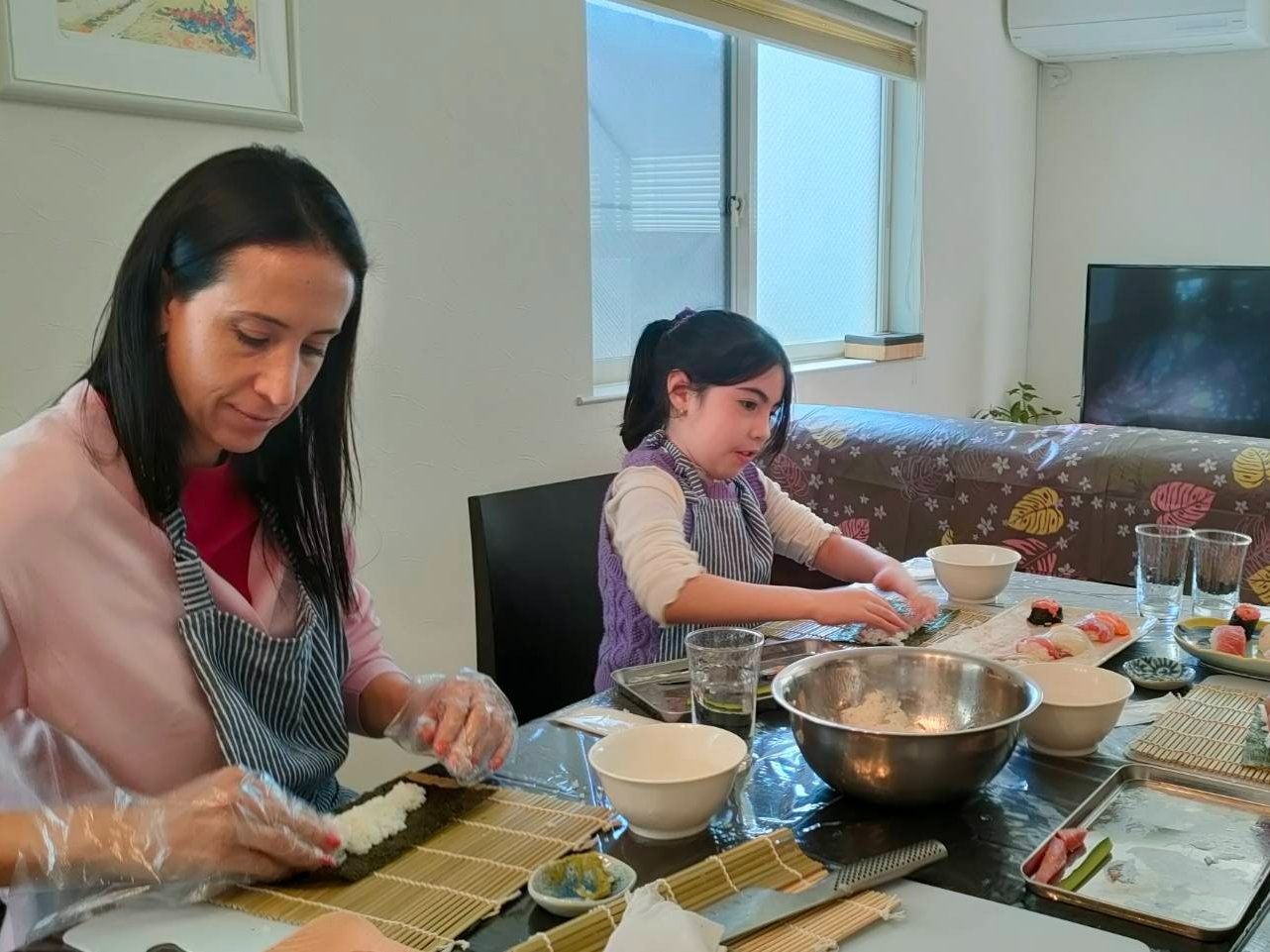 Authentic Sushi Making Experience with a Pro Japanese Chef & Local Supermarket Tour (Private or Small Group)
