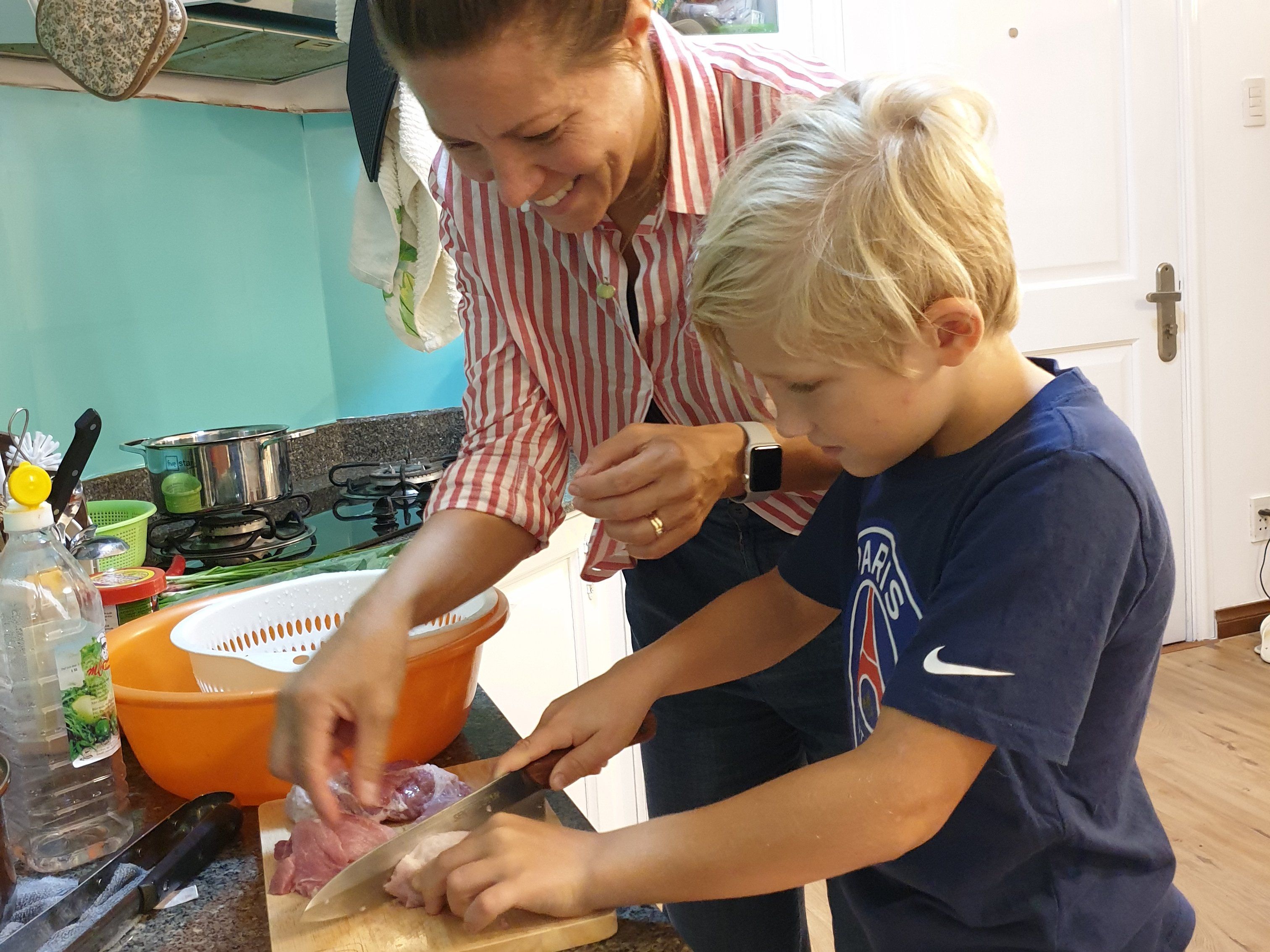 Top Cooking Class at a Local Home with a River View Kitchen