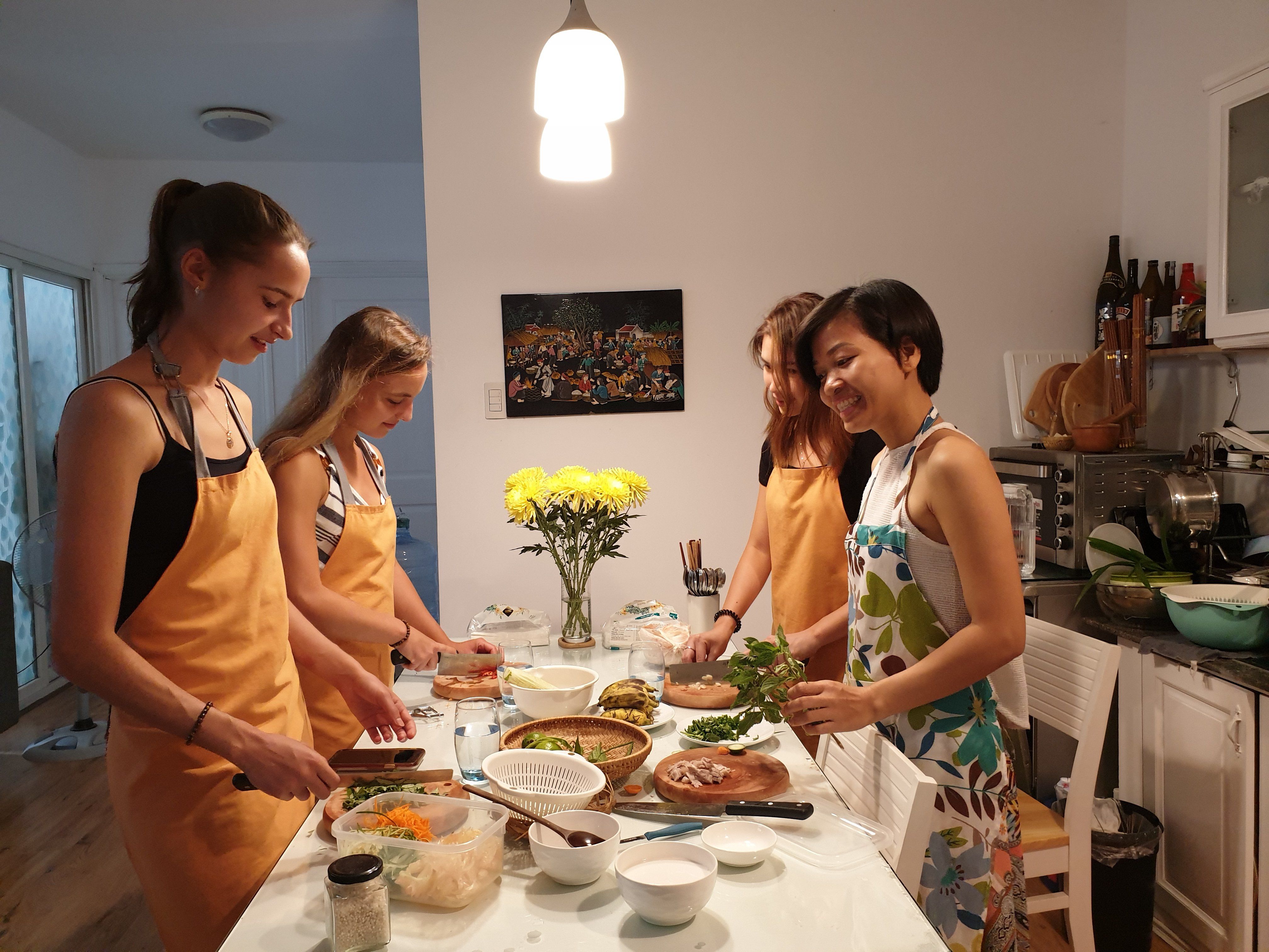 Top Cooking Class at a Local Home with a River View Kitchen