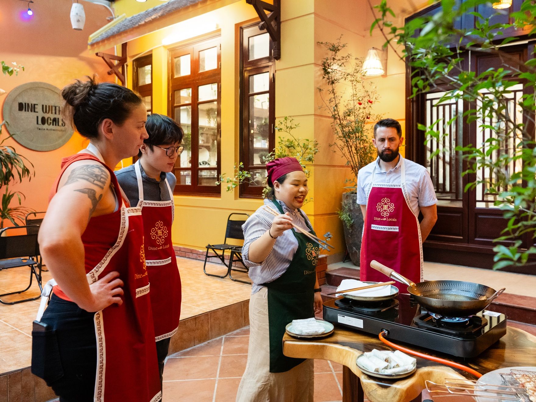 Authentic Vietnamese Culinary Class with Market Tour and Signature Coffee Tasting