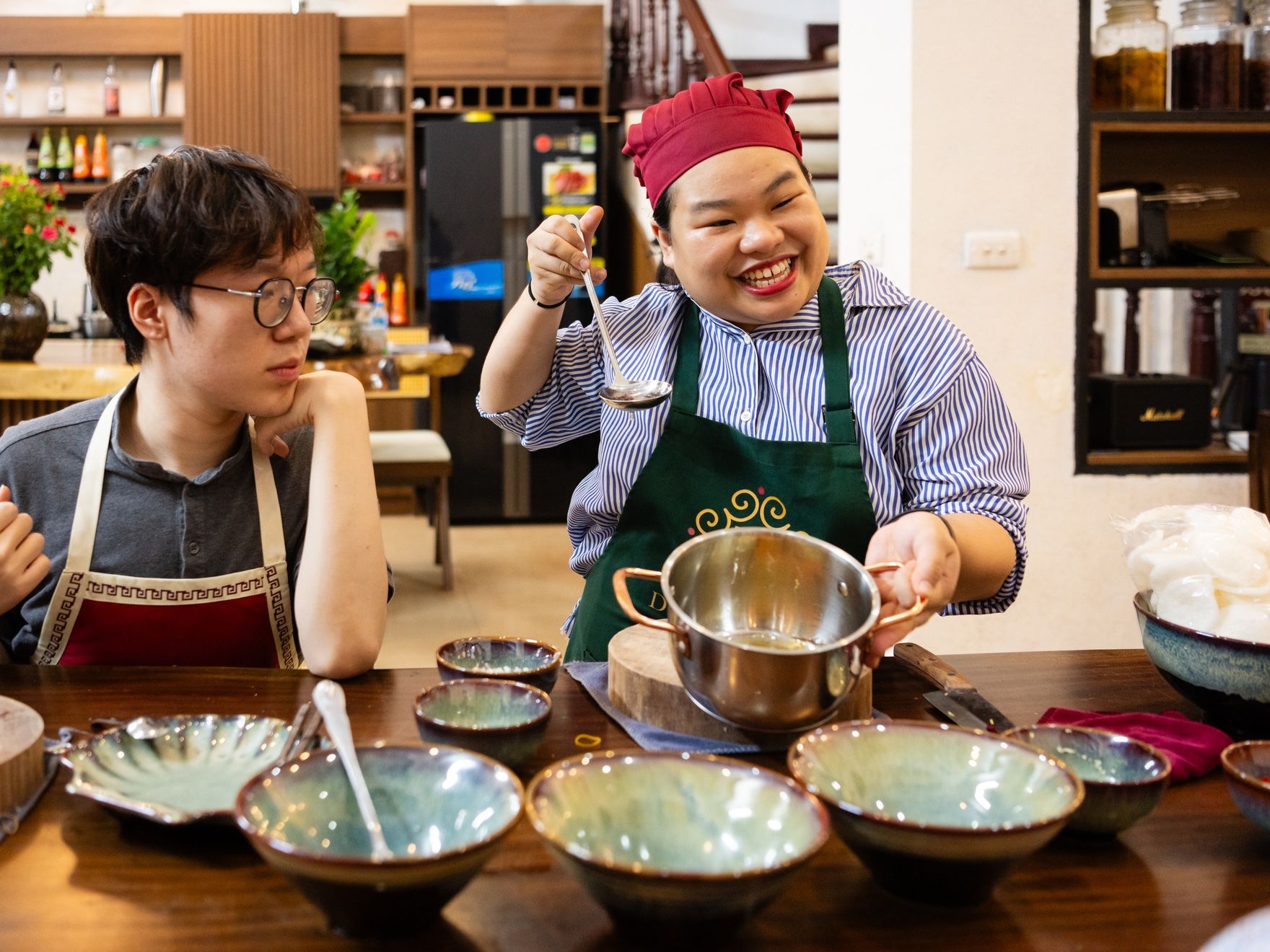 Authentic Vietnamese Culinary Class with Market Tour and Signature Coffee Tasting