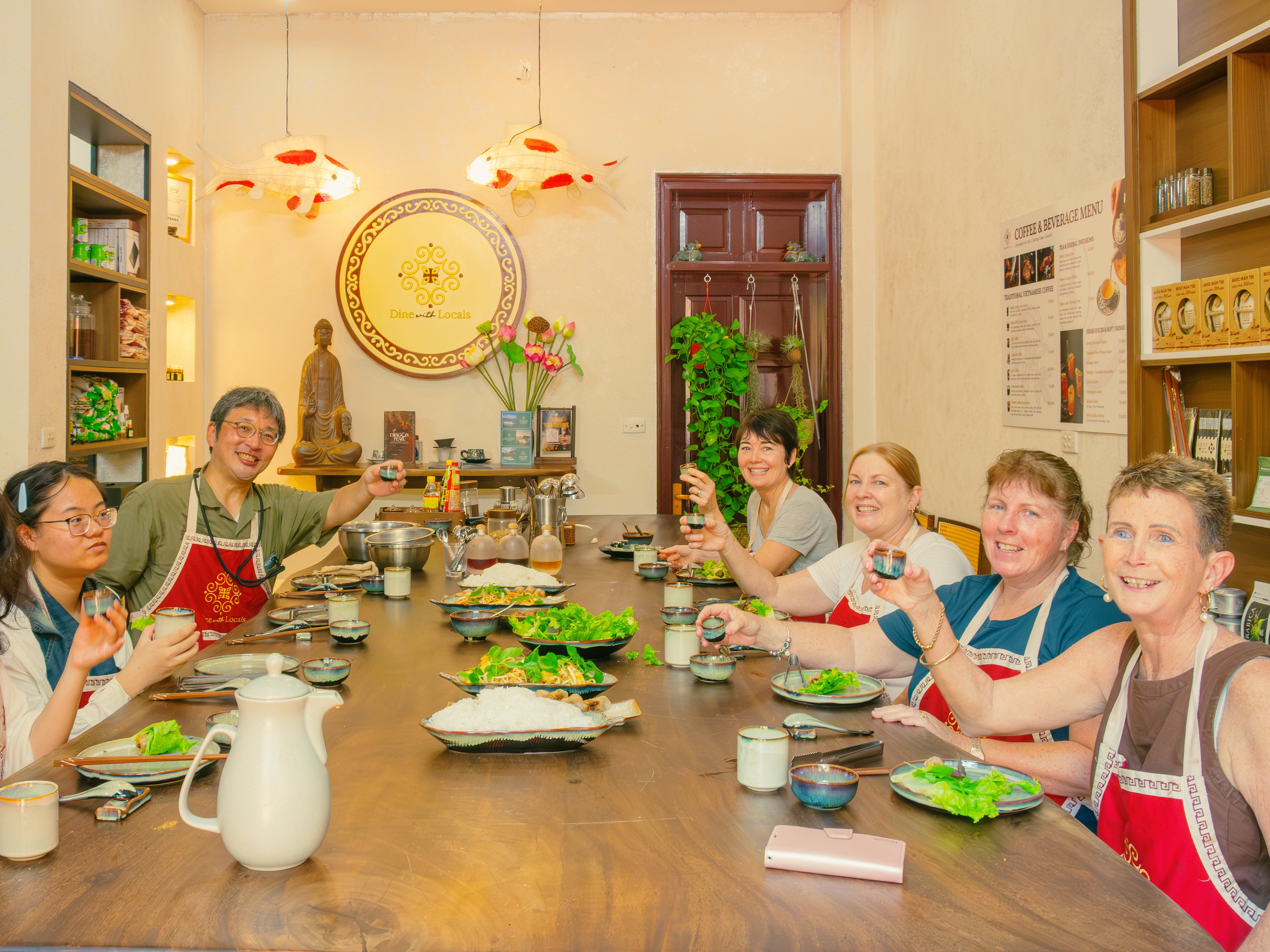Authentic Vietnamese Culinary Class with Market Tour and Signature Coffee Tasting