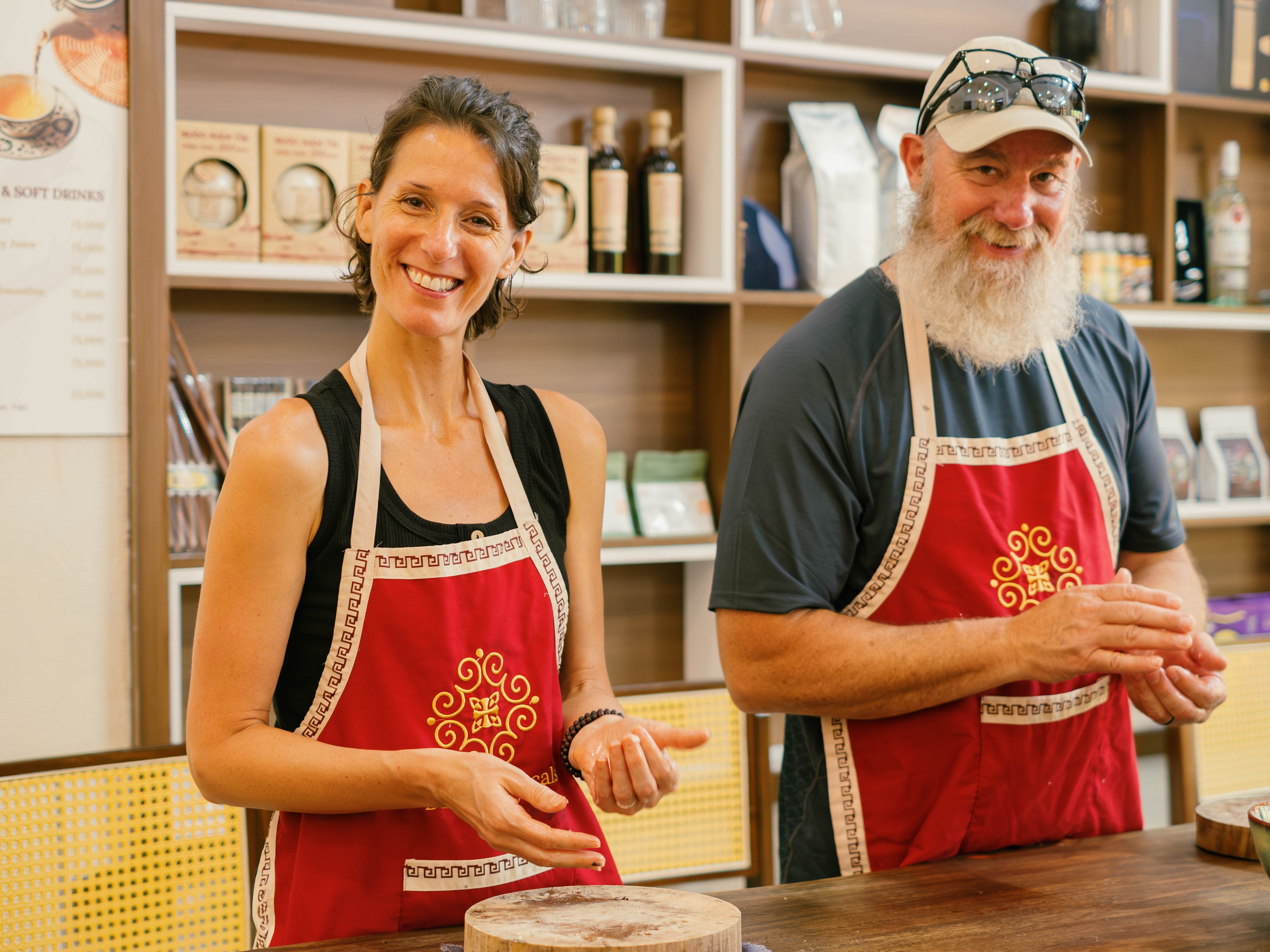 Authentic Vietnamese Culinary Class with Market Tour and Signature Coffee Tasting