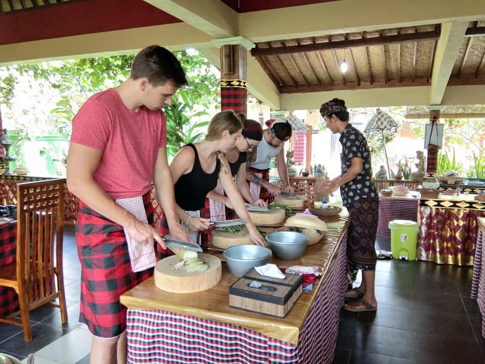Cooking Class in Laplapan Village with Market and Rice Field Tour