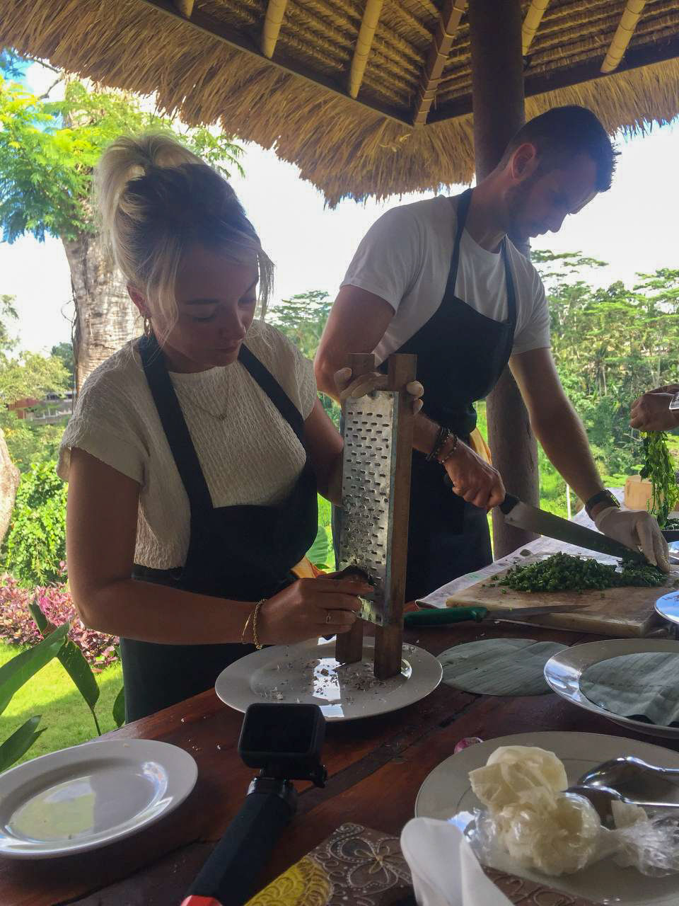 Cours de cuisine balinaise authentique et visite d'une ferme dans le village de Bakas