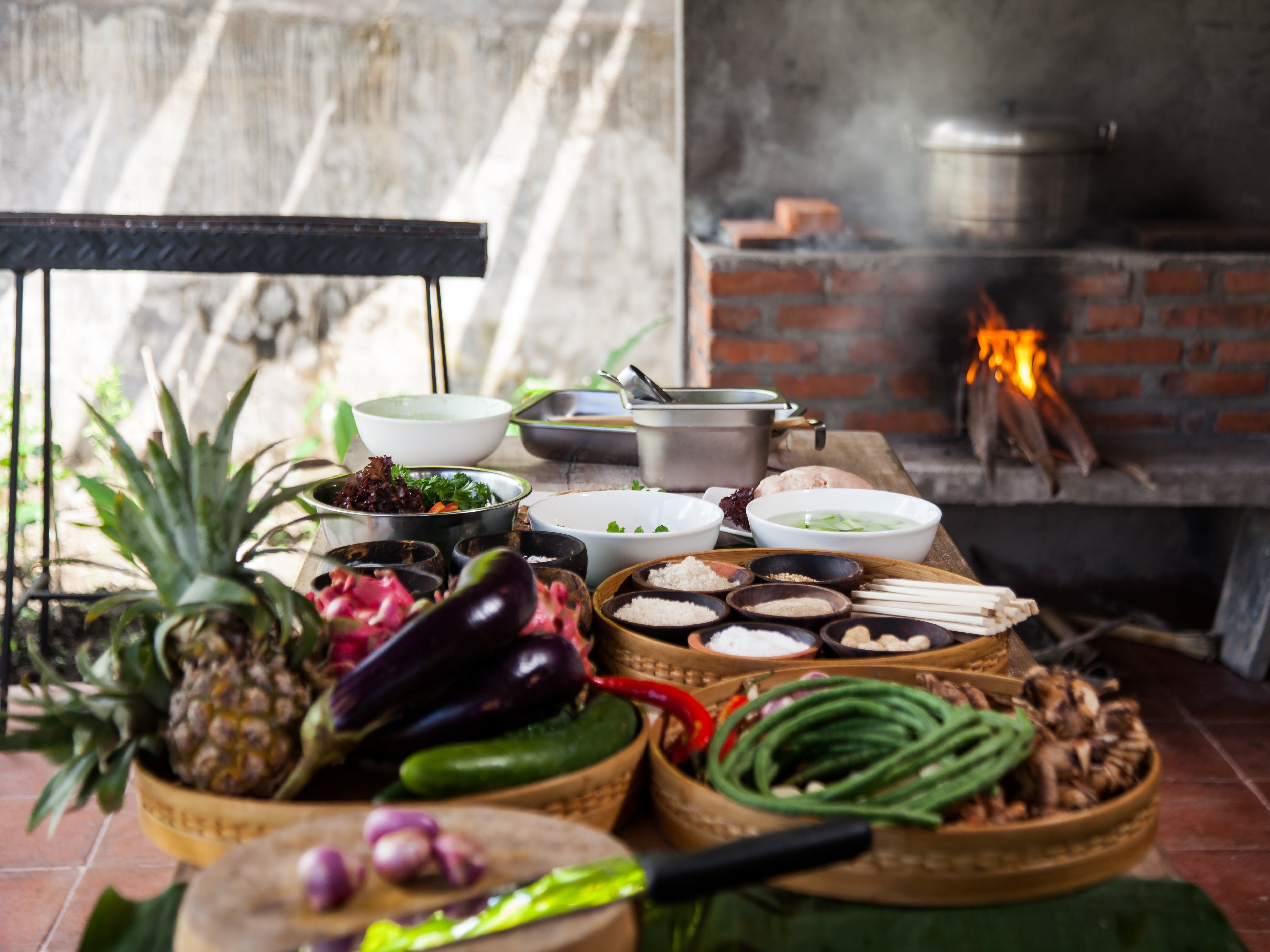 Balinese Cooking Class Experience followed by Lunch