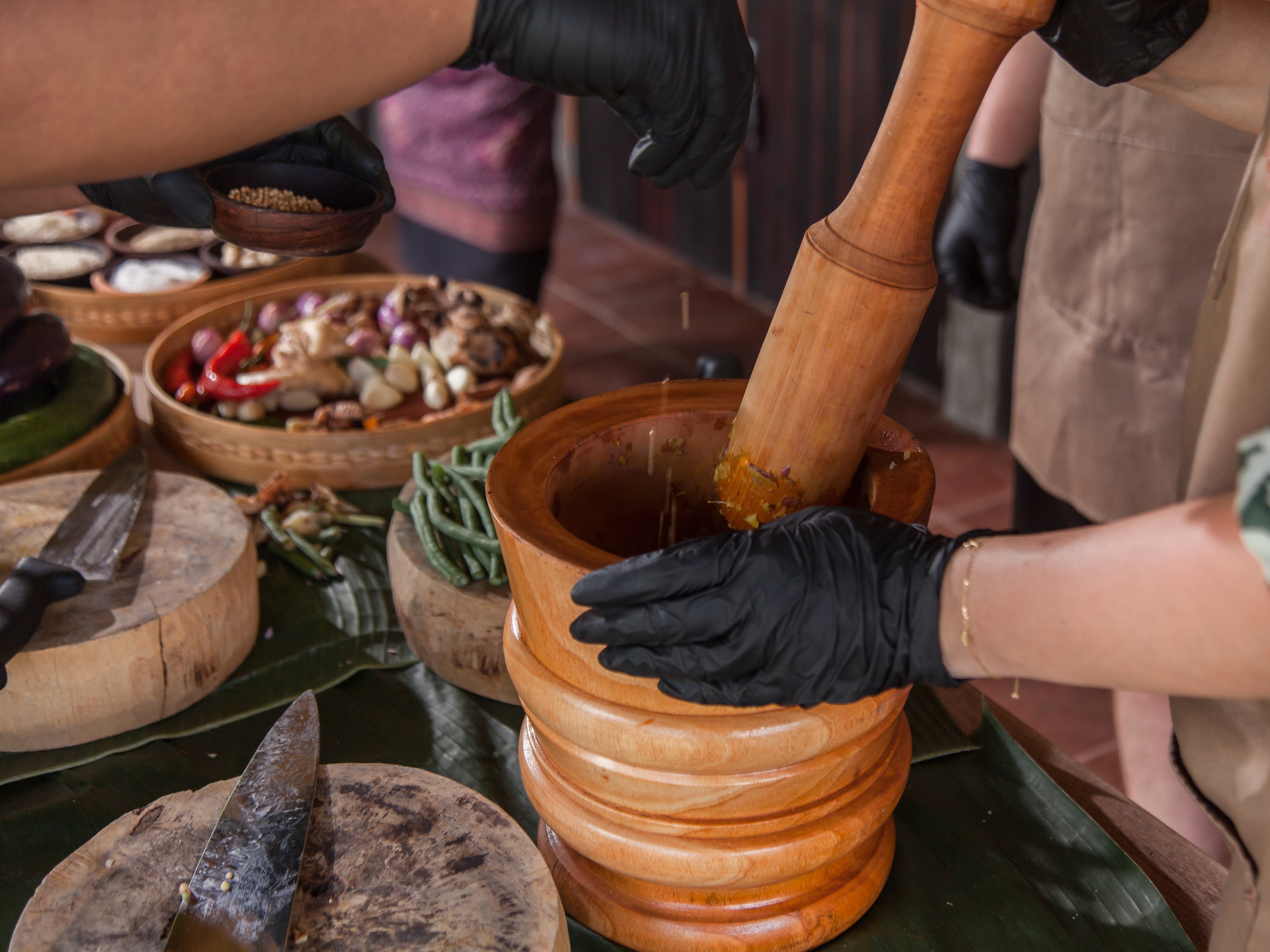 Balinese Cooking Class Experience followed by Lunch