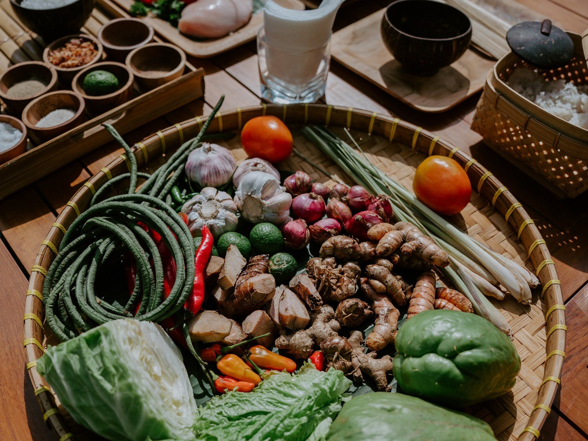 Balinese Cooking Class Experience followed by Lunch