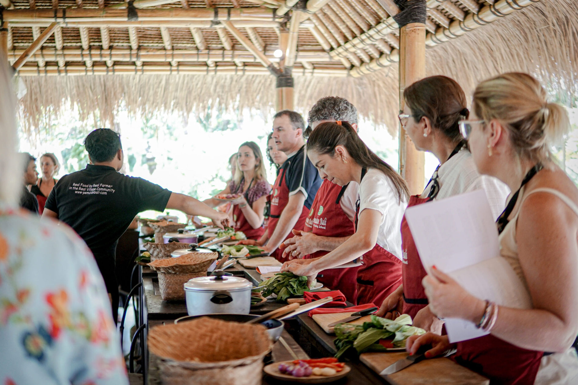 Advanced Balinese Cooking Class in a Family Farm