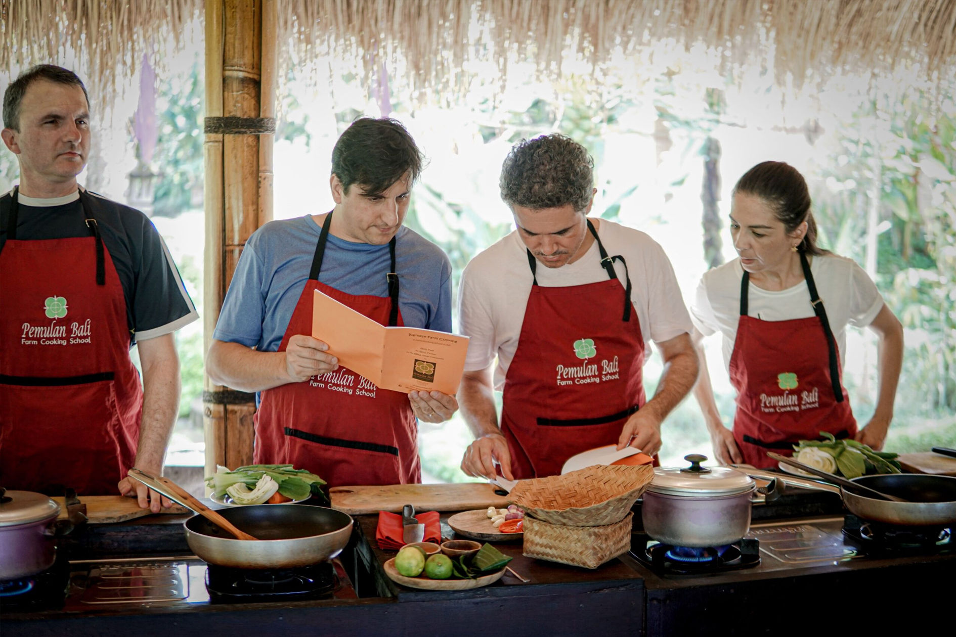 Advanced Balinese Cooking Class in a Family Farm