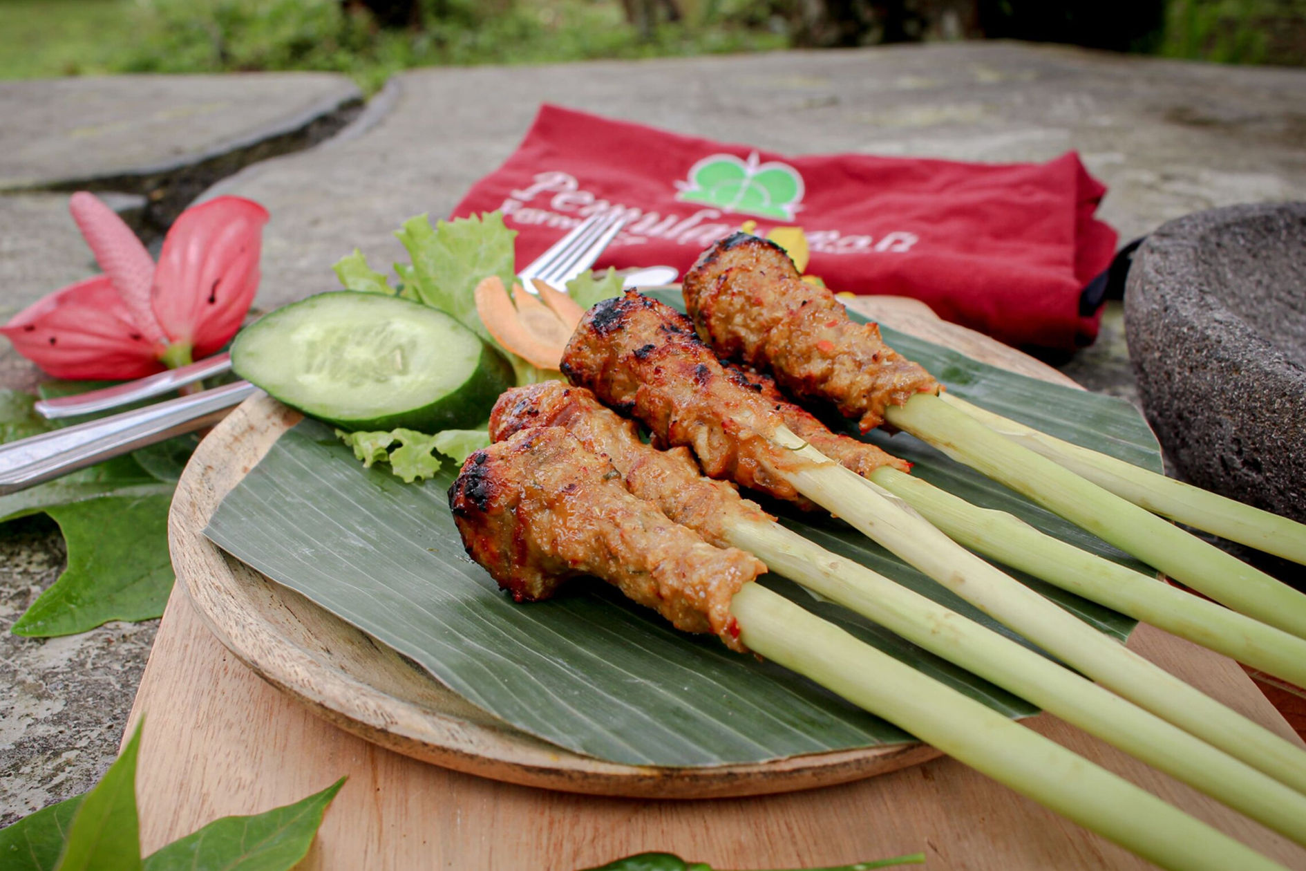 Advanced Balinese Cooking Class in a Family Farm