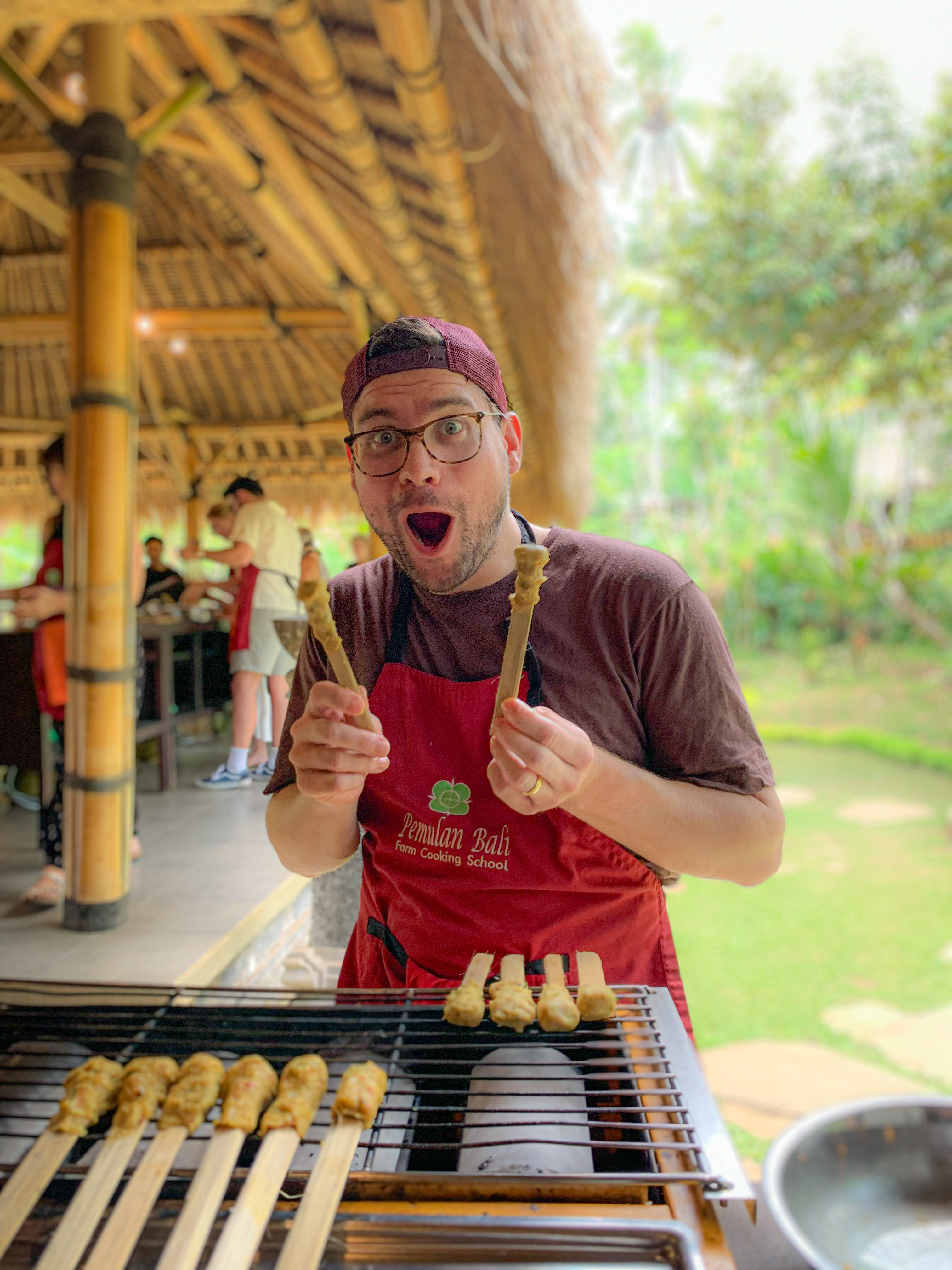 Balinese Morning Cooking Class in a Family Farm