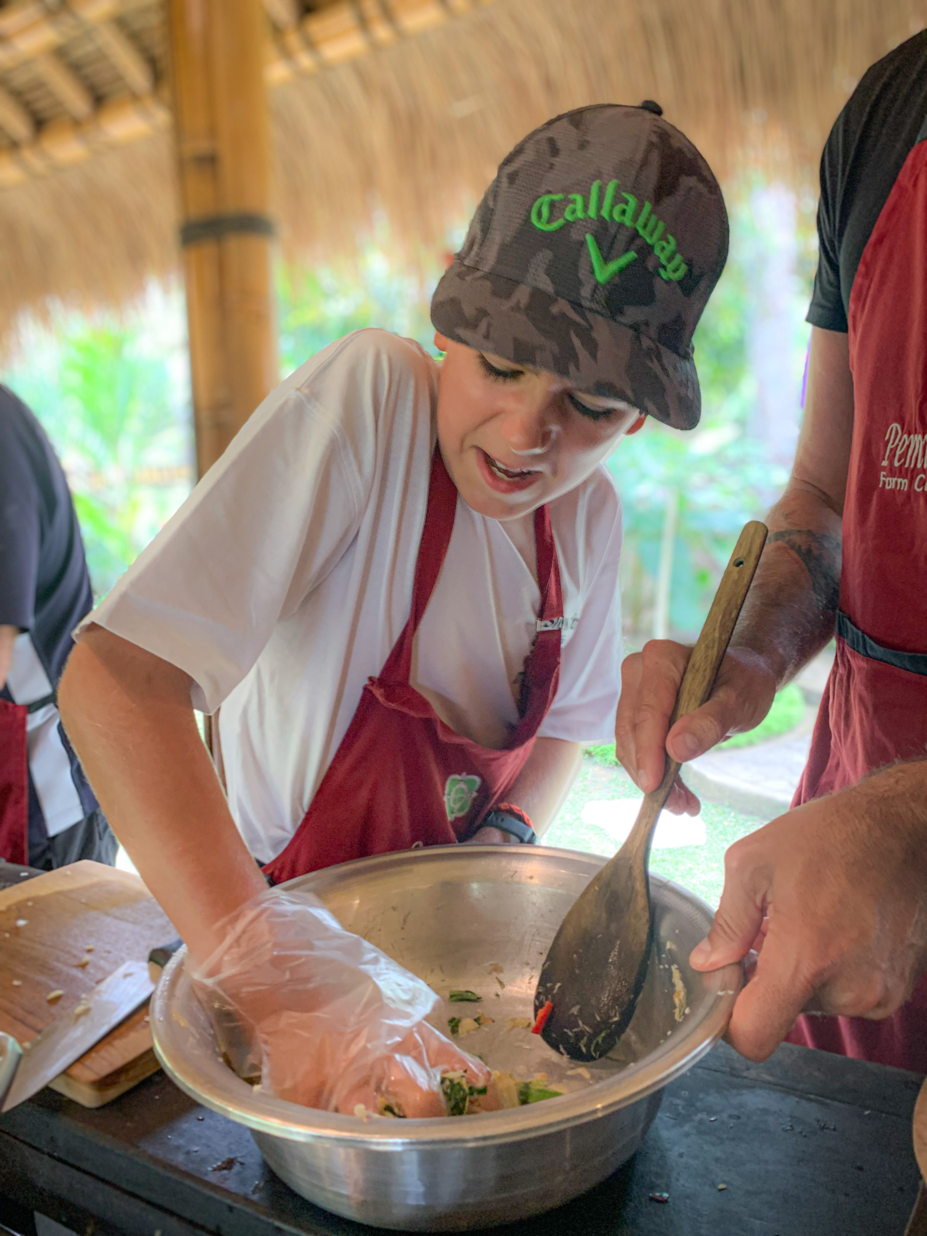 Balinese Morning Cooking Class in a Family Farm