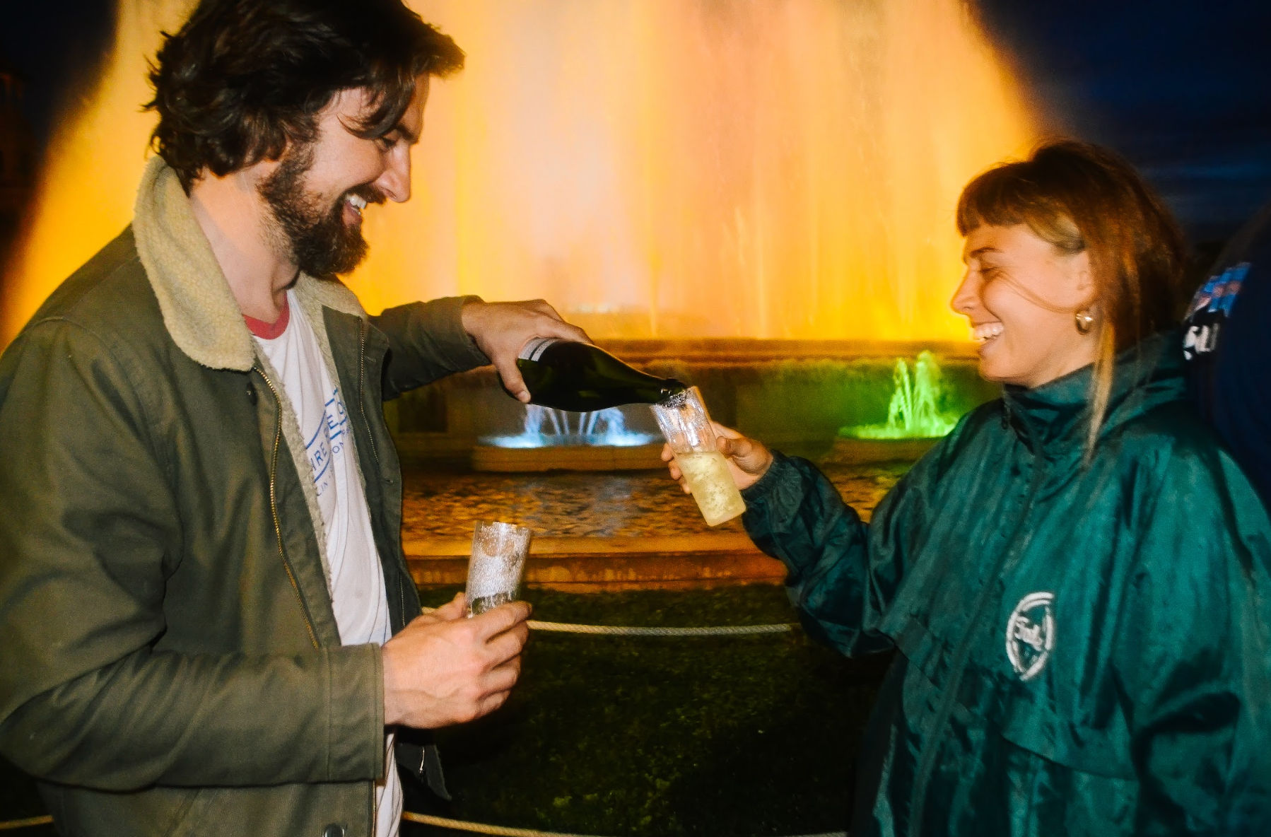 Barcelona Night Bike Tour with Local Tapas and Cava Stop
