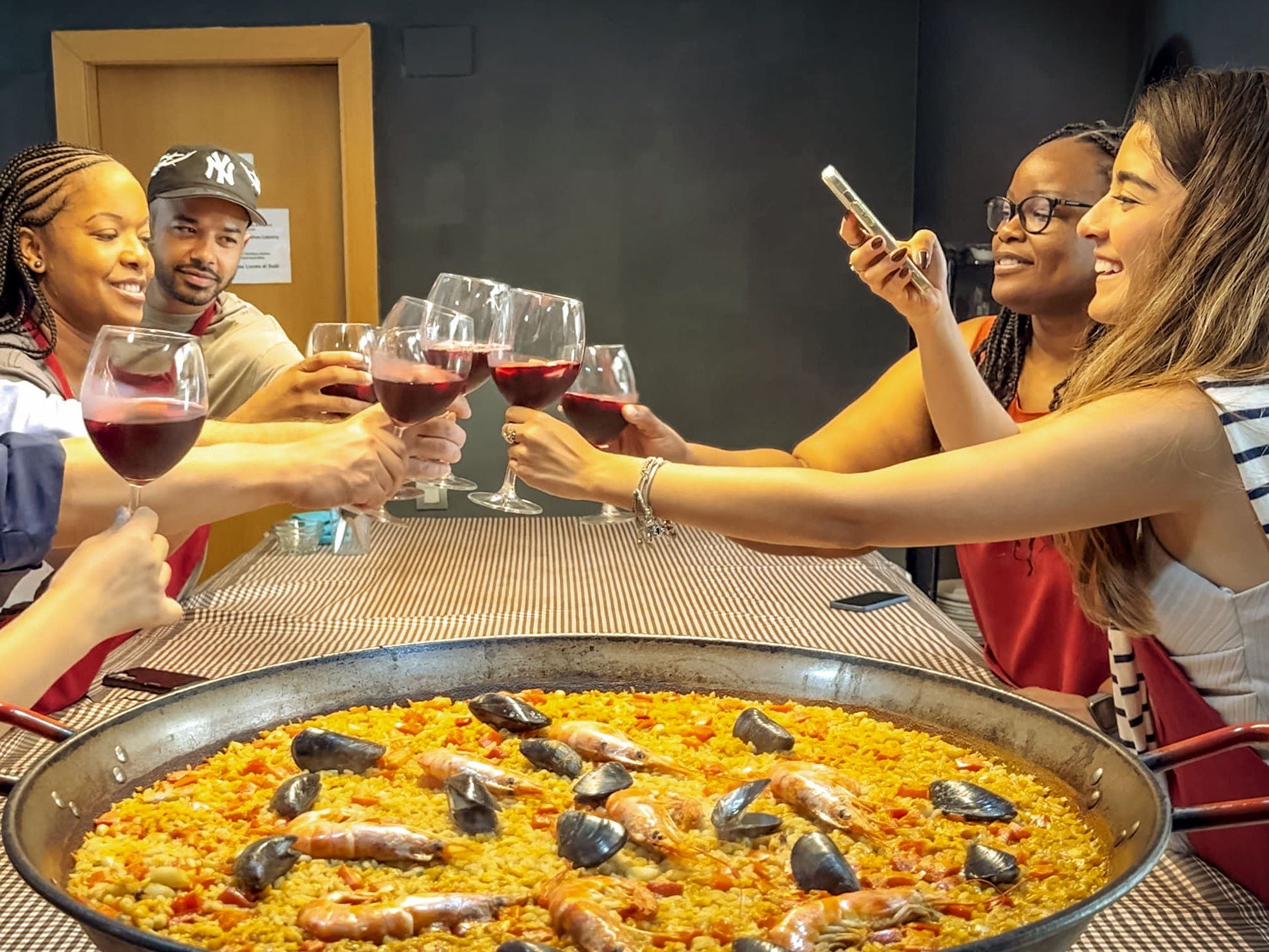 Barcelona Culinary Experience: Paella, Tapas & Sangria with Mercado de Sarrià Tour