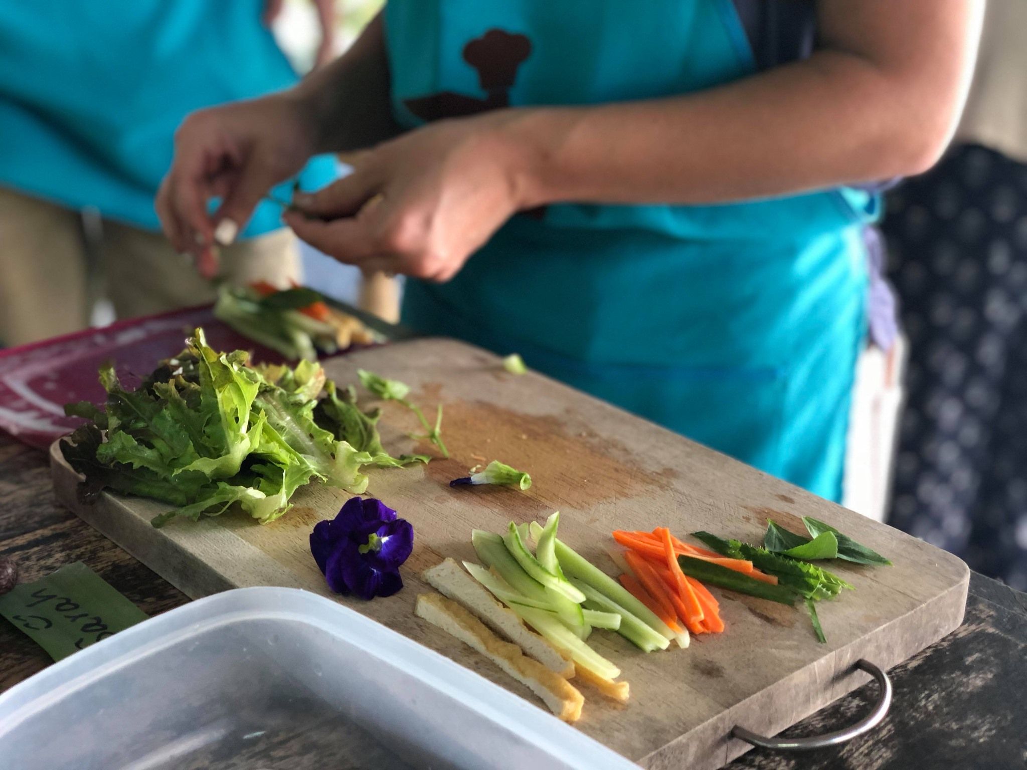 Benny's Home Cooking Class with Local Market Visit & Organic Garden Tour