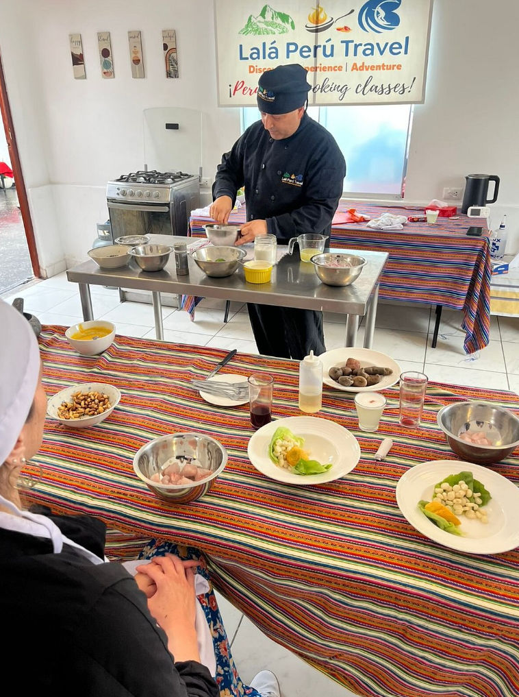 Peruvian Cooking Class with Causa Limeña, Ceviche & Pisco Sour Workshop