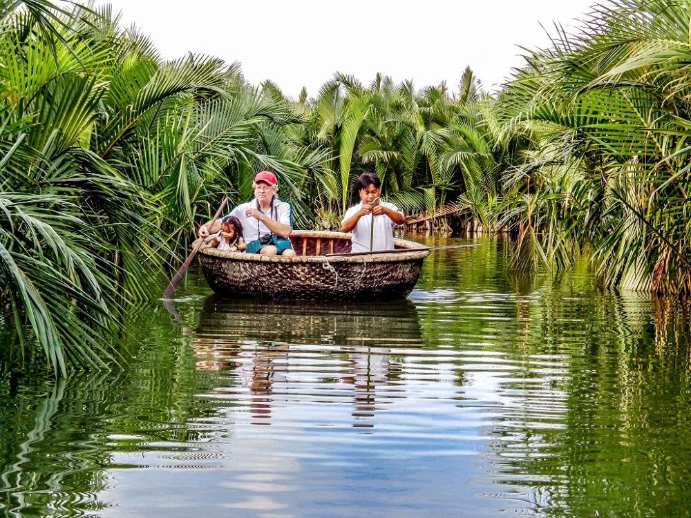 Free Transfer From Danang: Basket Boat Riding, Buffalo Riding and Cooking Class