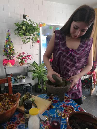 Make Burritos from Scratch in an Authentic Mexican Home + Market Tour Included