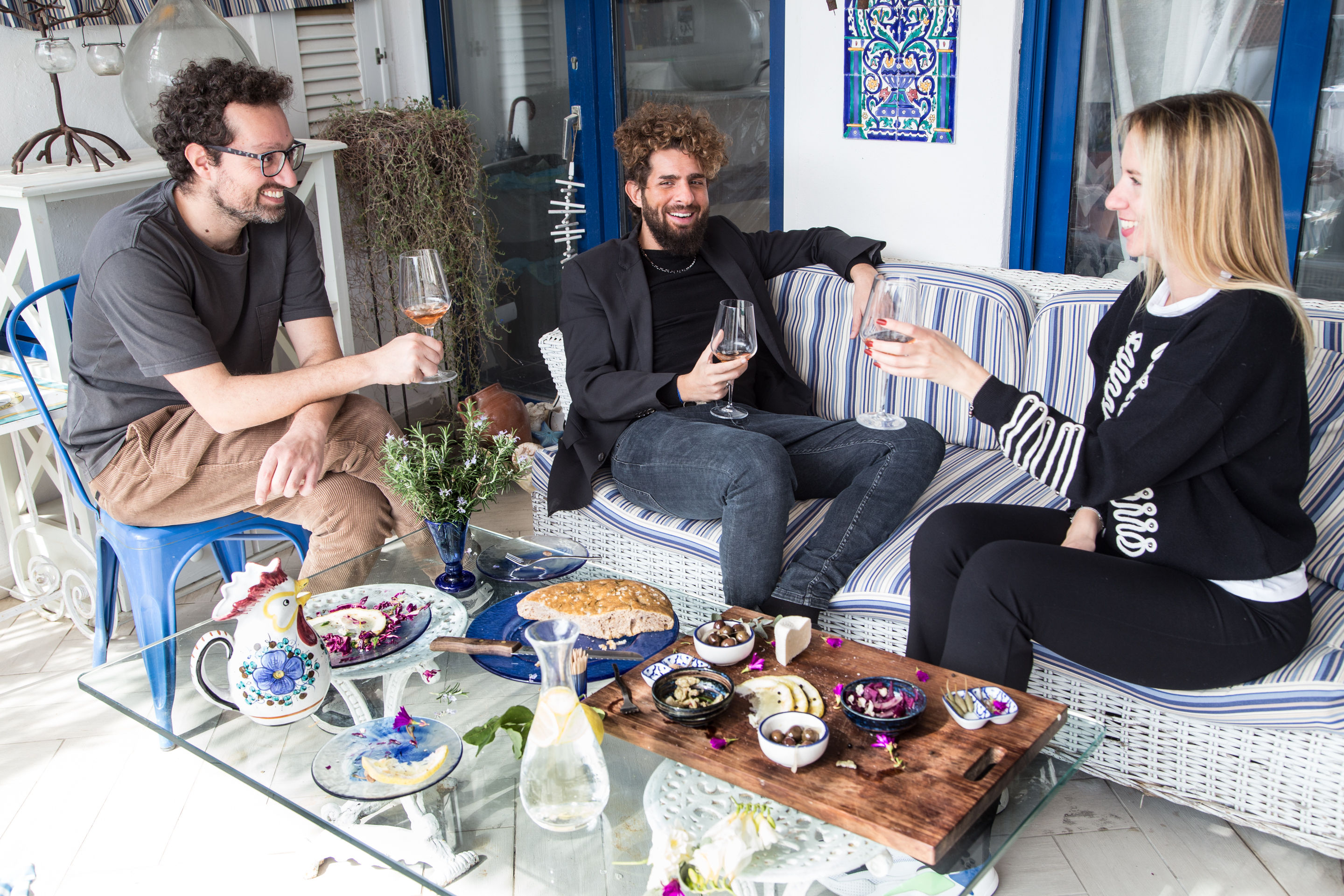 Capri's Traditional with Organic Wine Pairing