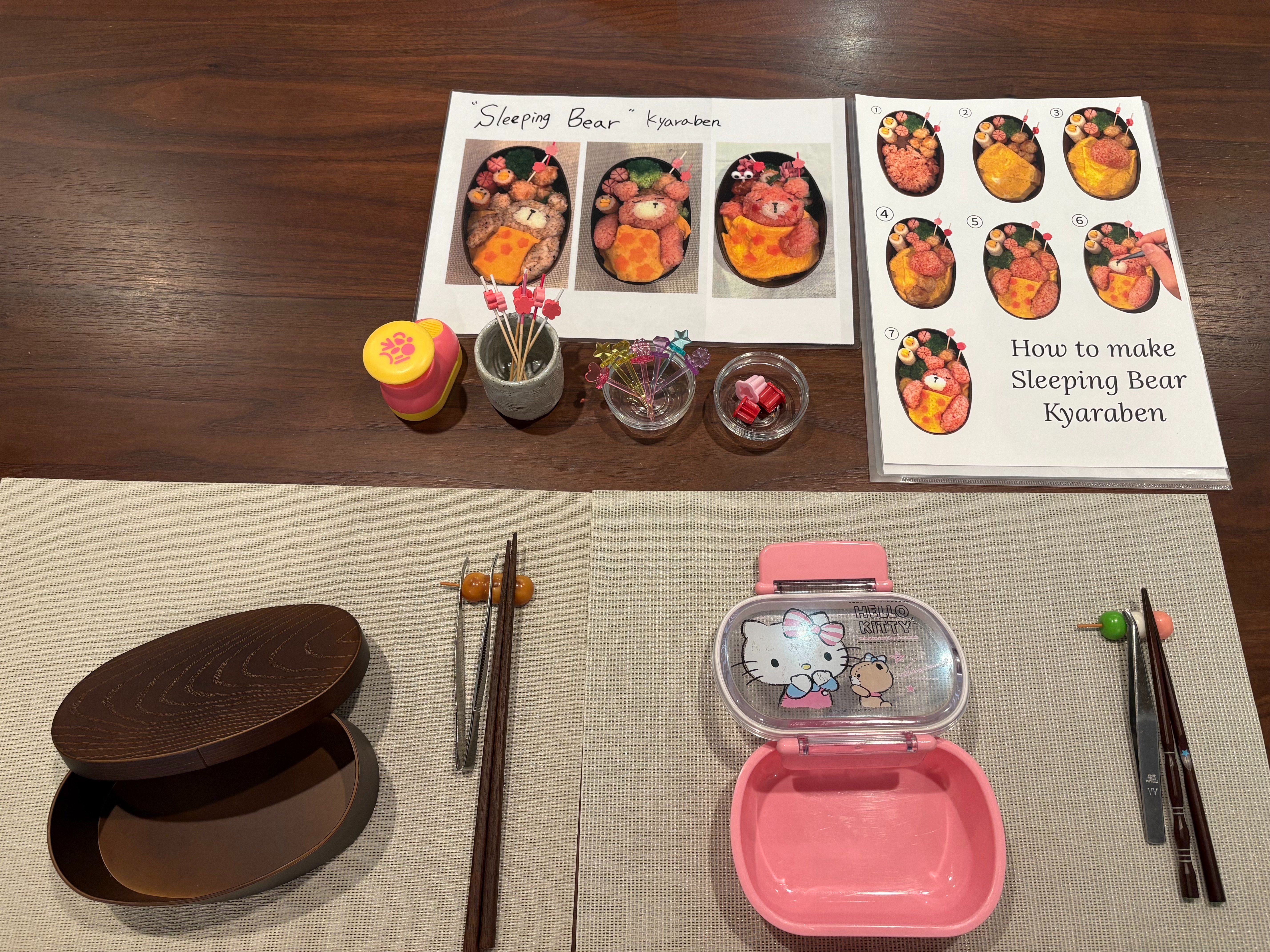 Atelier de confection de bentos à personnages à Nagoya : Kyaraben pour tous