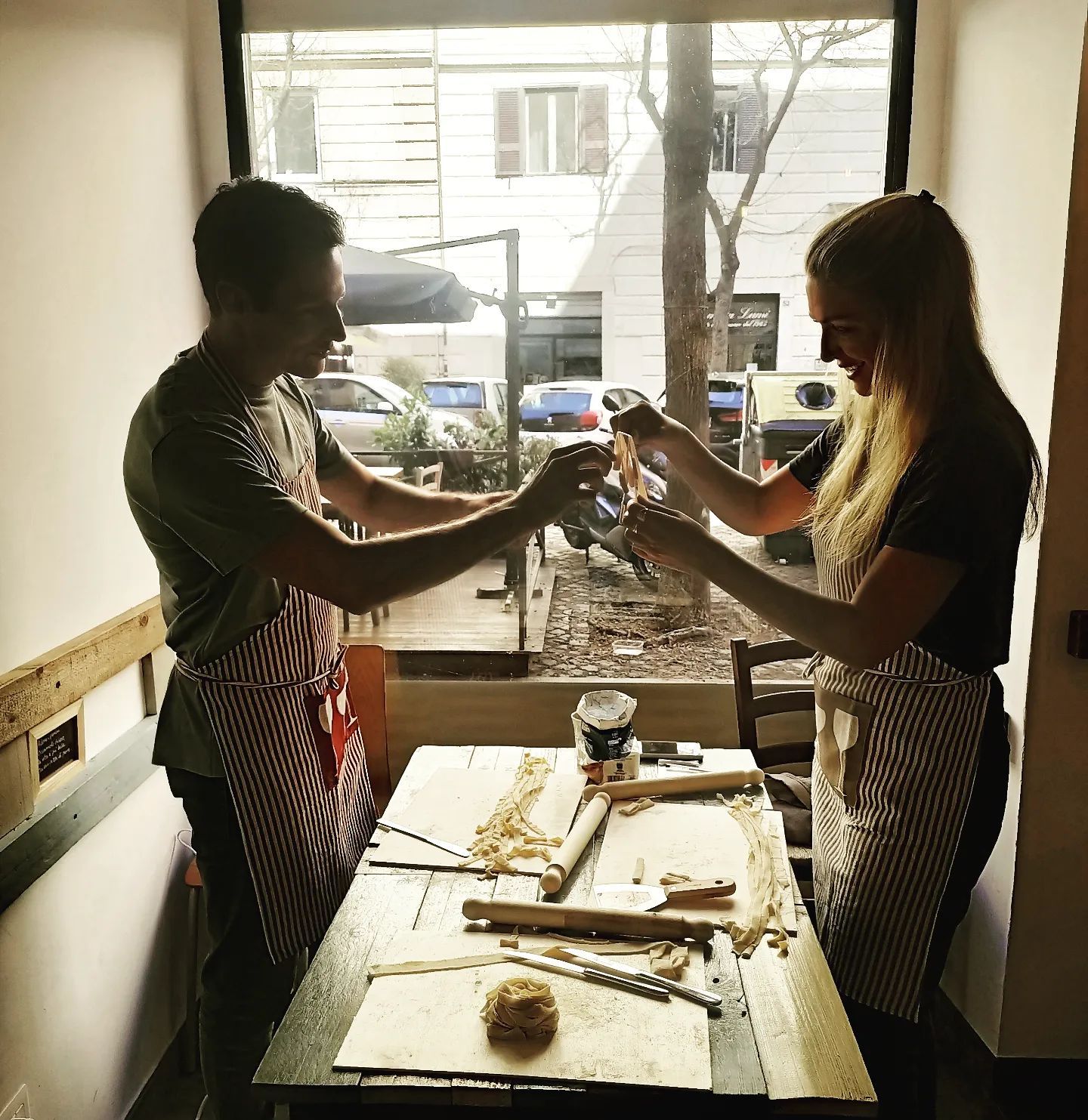 Hands-on Pasta & Tiramisu Making Class in the Heart of Rome