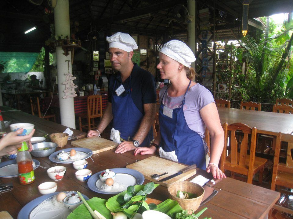 Half day class at Baanhongnual