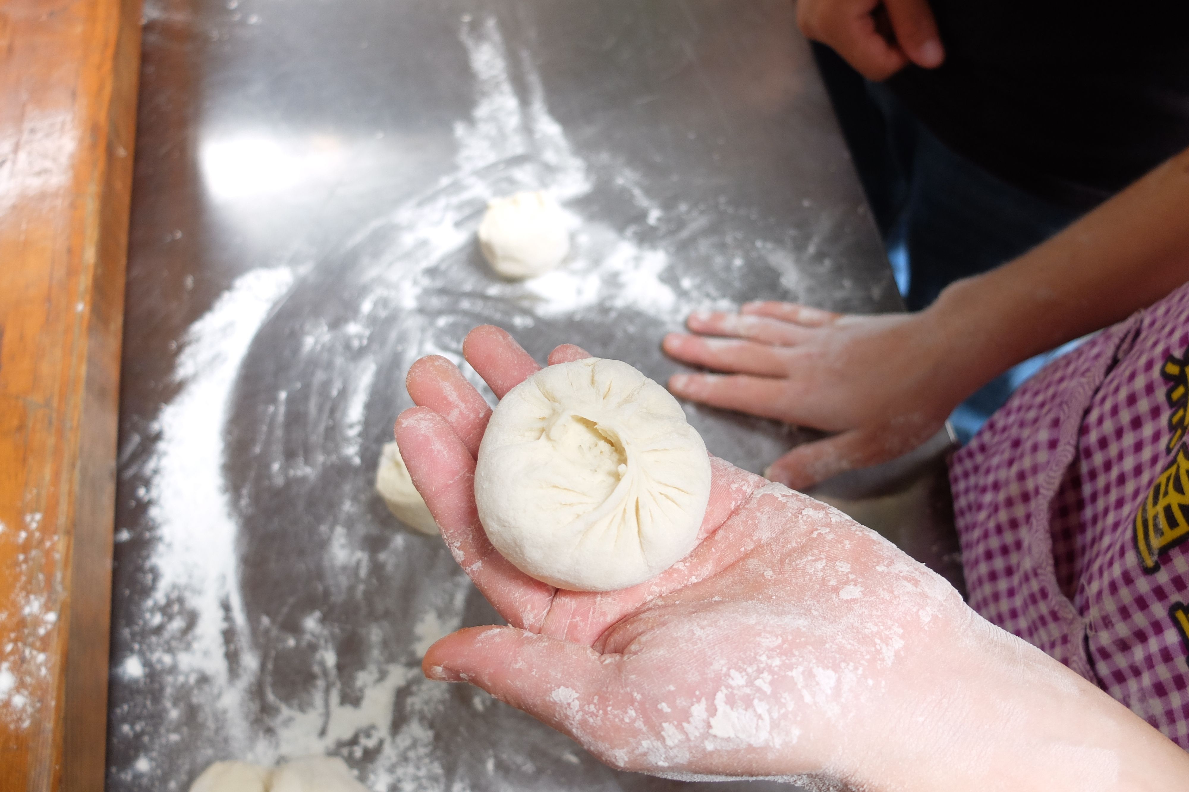 Cours de cuisine de brioches vapeur chinoises (Baozi) : Préparation maison (option végétarienne)