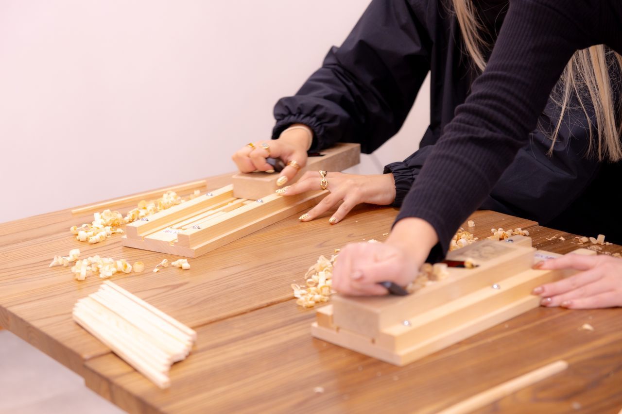 Chopstick Making Experience in Tokyo