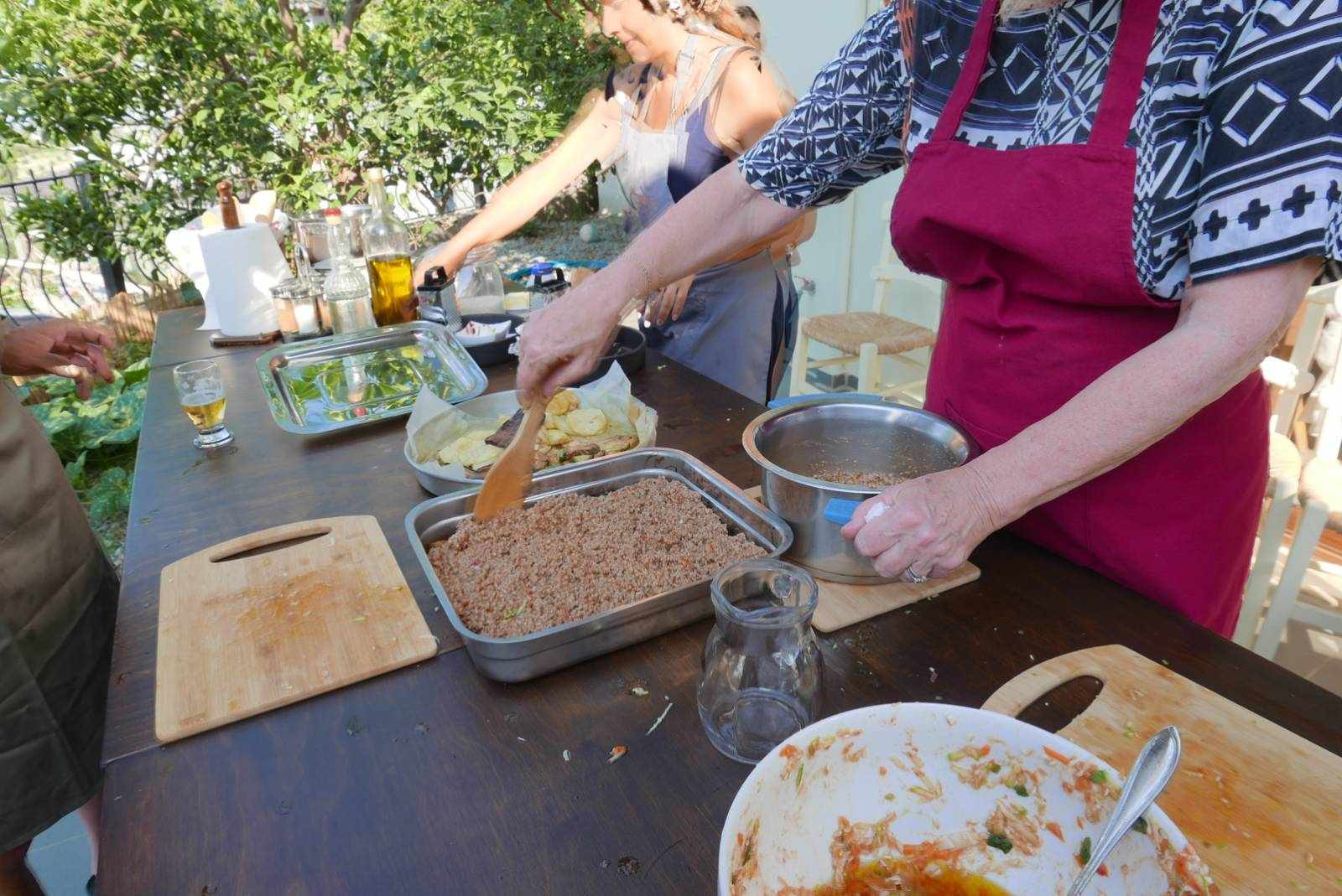 Cretan Traditional Home Cooking Class