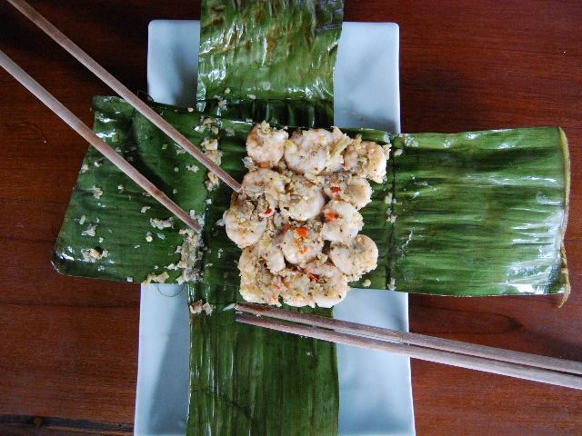 Red Bridge Half Day Journey, Market Tour, Boat Trip, Herb Garden Walk, and Hands on Cooking