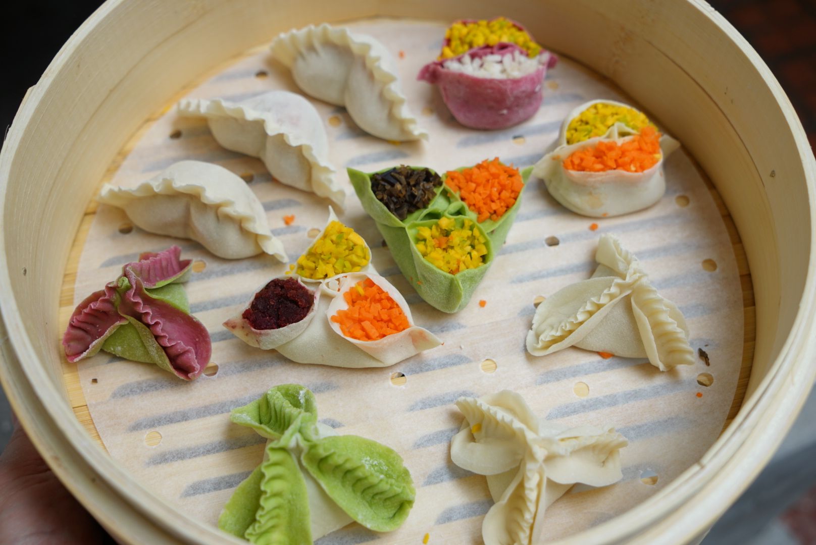 Colorful and Shaped Dumpling Cooking Class (Vegetarian and Gluten Free Optional)