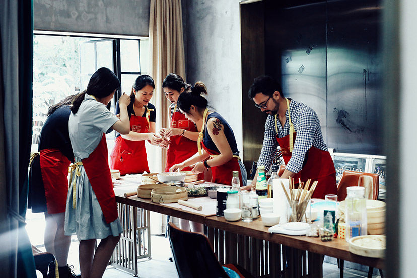 Colorful and Shaped Dumpling Cooking Class (Vegetarian and Gluten Free Optional)