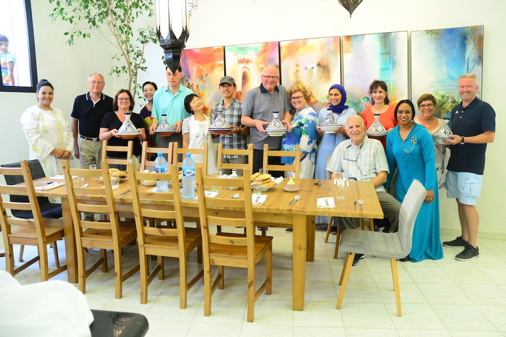 Come Enjoy Tangier Through a Blue Door Cuisine Cooking Class
