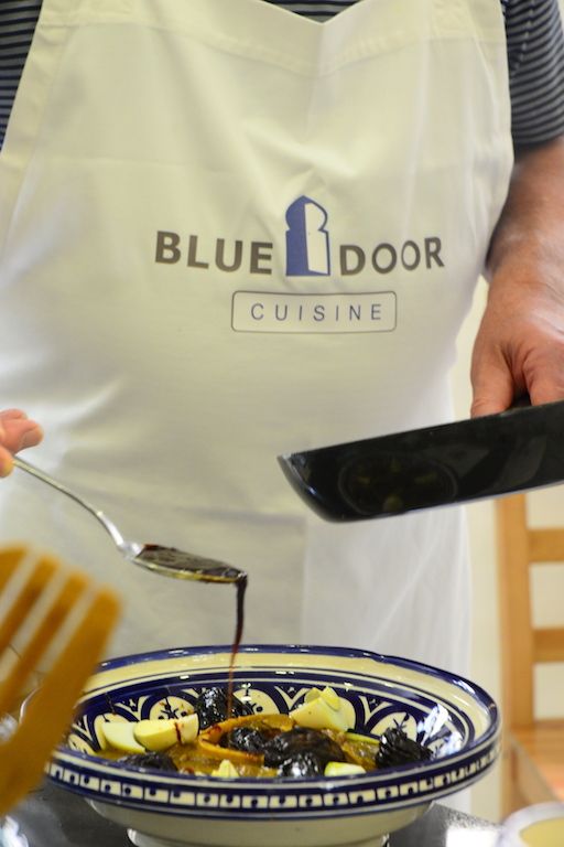 Come Enjoy Tangier Through a Blue Door Cuisine Cooking Class