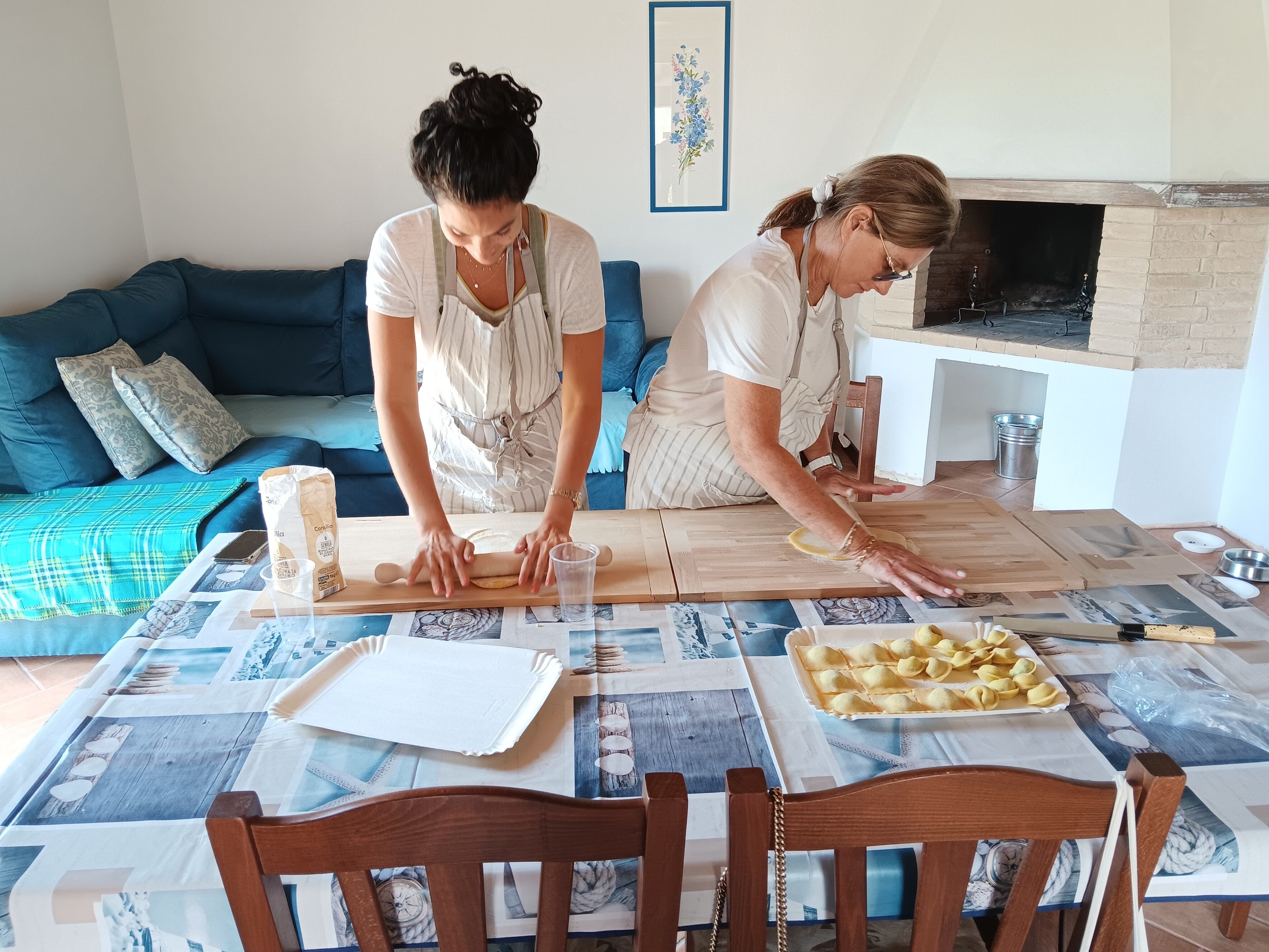 Cook and Eat Fresh Pasta and Tiramisù in the Umbrian Hills