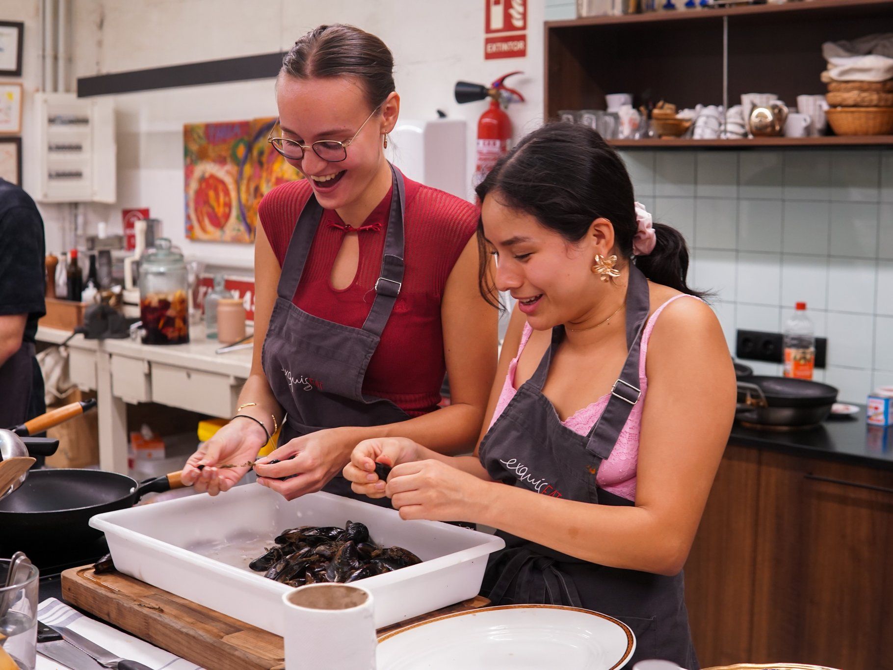 Cook Authentic Paella & Mediterranean Tapas in Barcelona