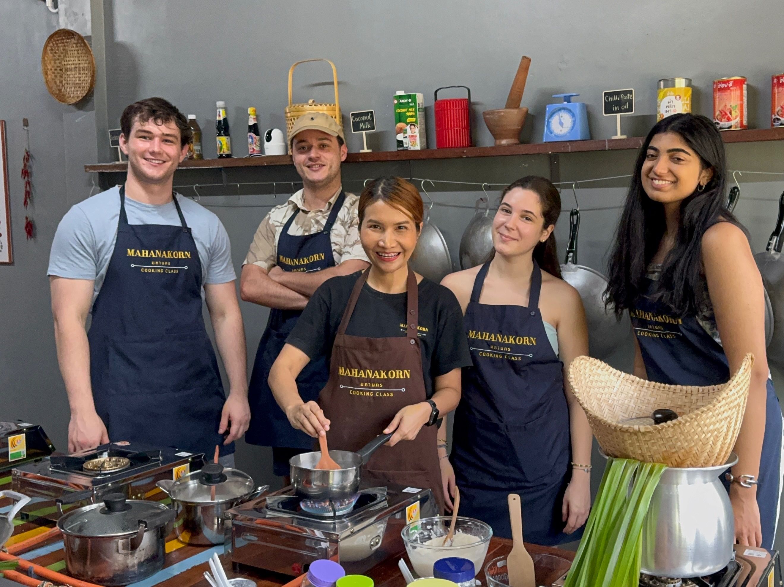 Authentic Thai Cooking Class in a Cozy Bangkok Kitchen