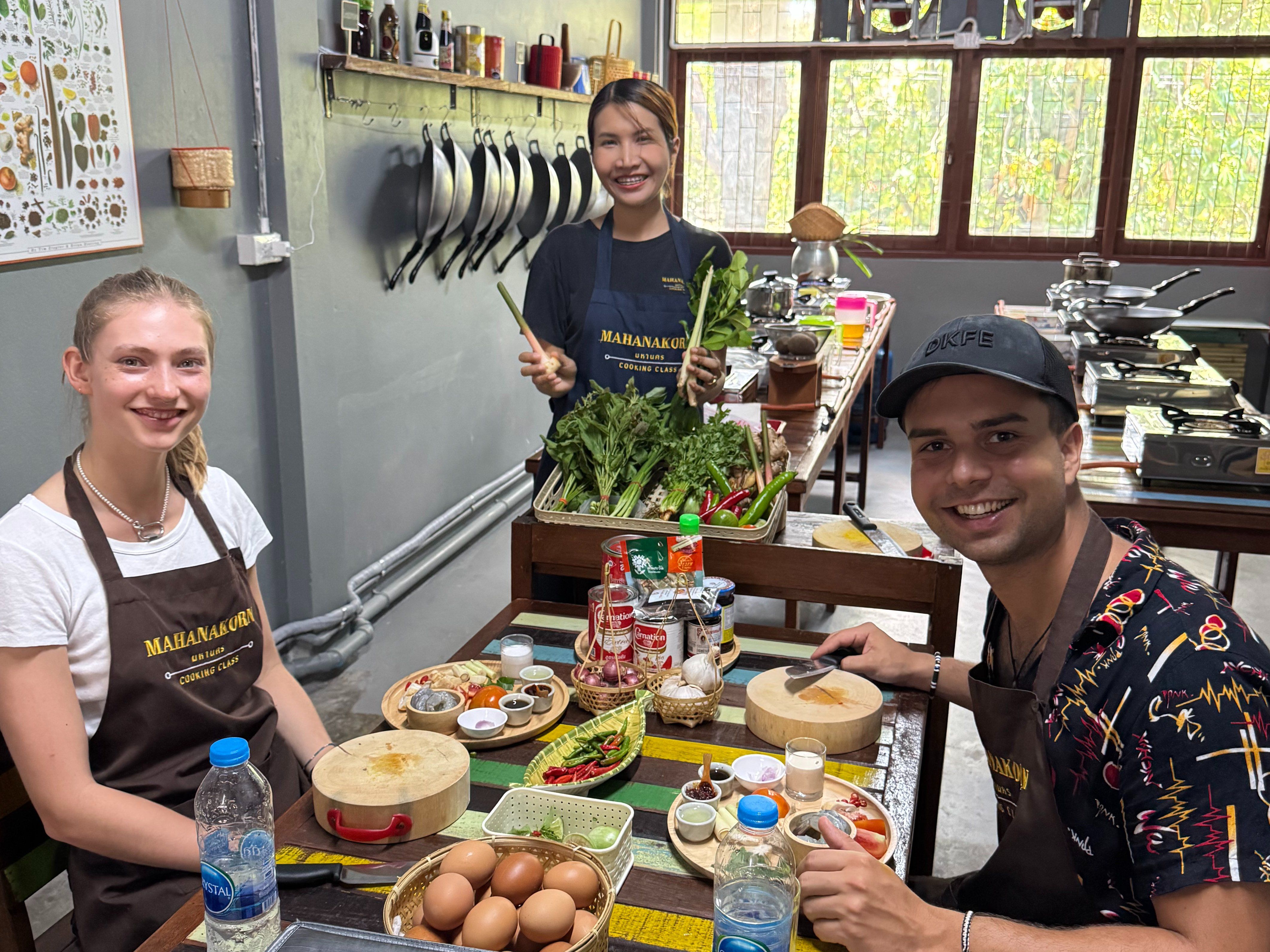 Authentic Thai Cooking Class in a Cozy Bangkok Kitchen
