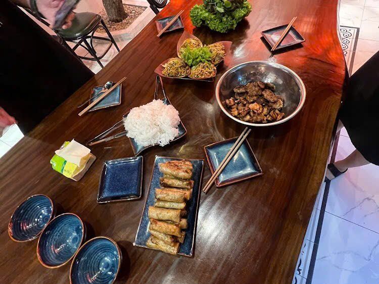 Cook Like a Local: Hanoi’s Bun Cha, Nem Ran & Banana Flower Salad
