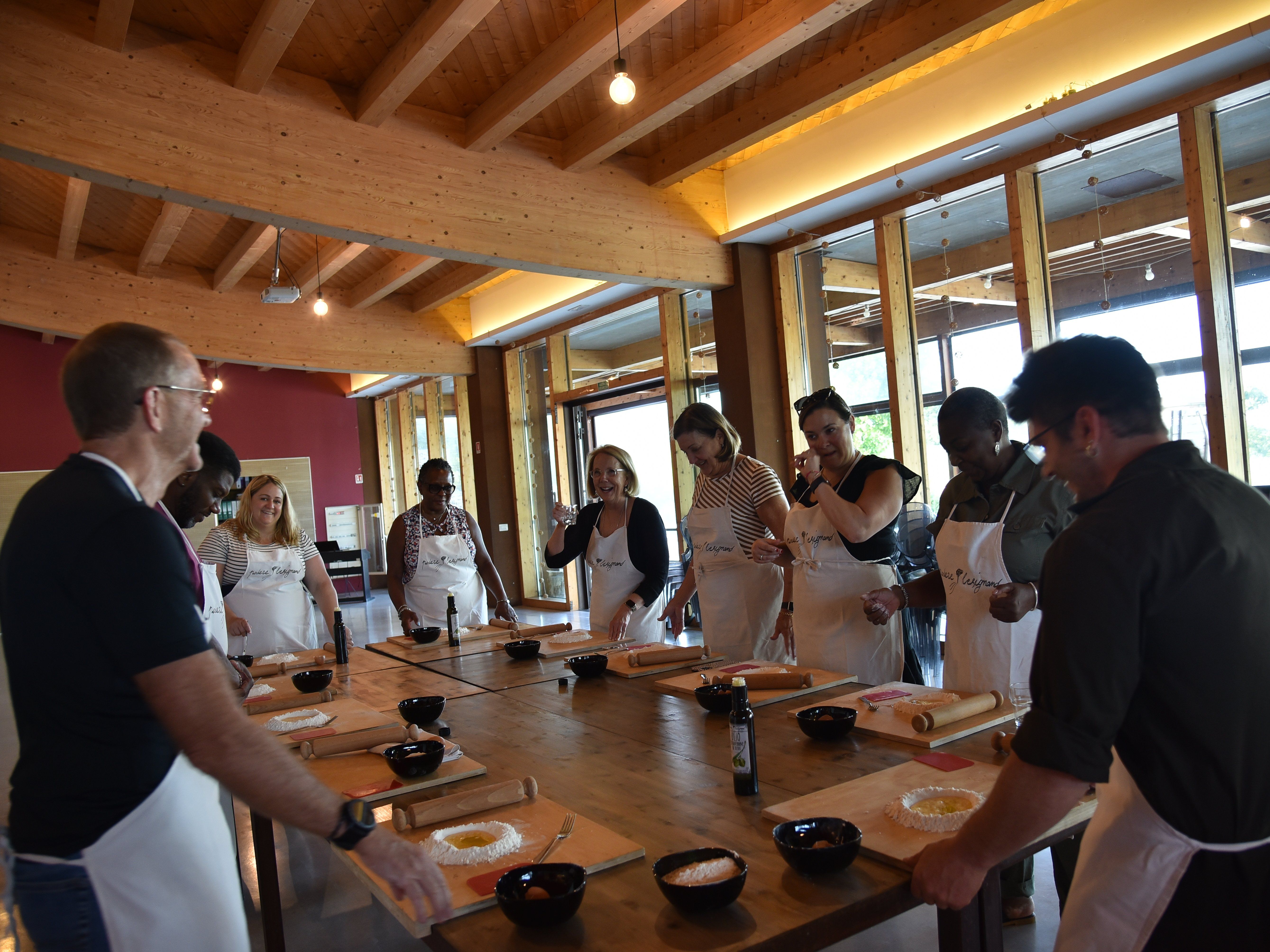 Cuisinez comme un local dans la campagne de Saint-Marin