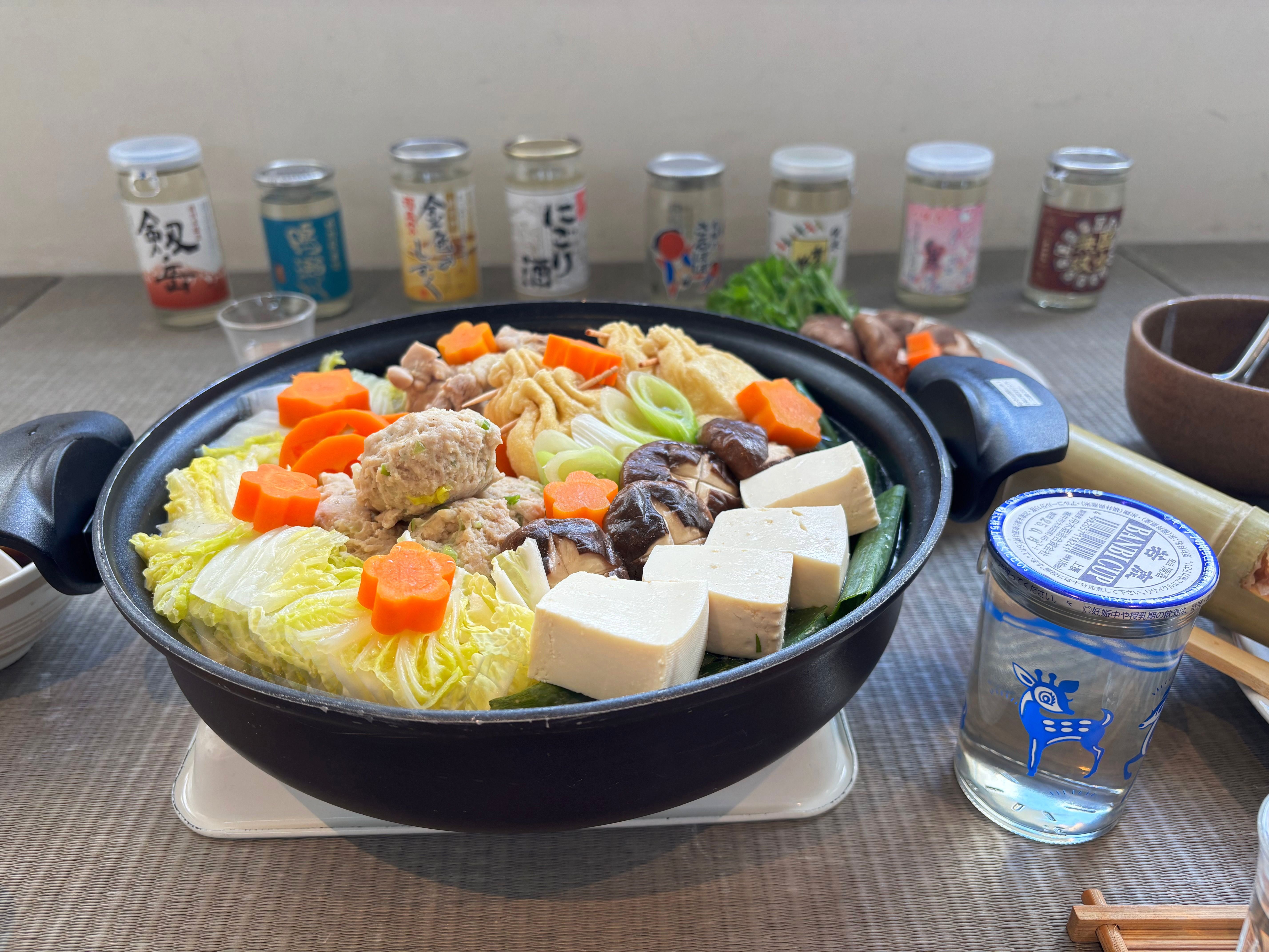 Cook Like a Sumo Wrestler: Chanko Nabe & Sake Tasting Experience