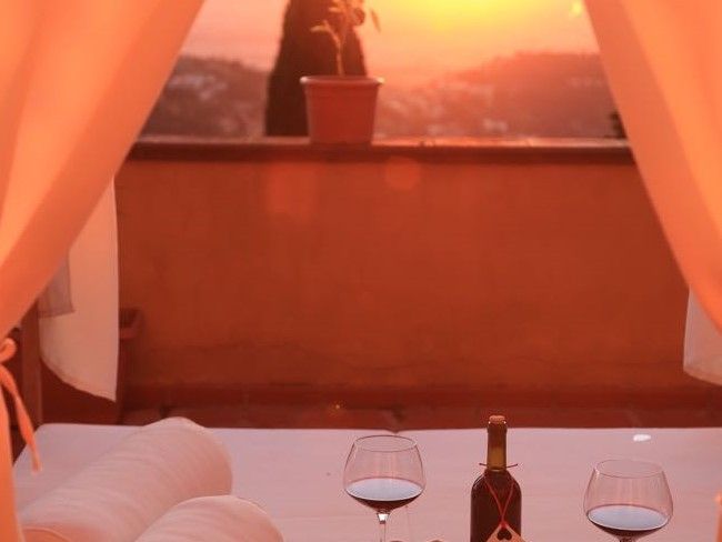 Cook Like An Ancient Tuscan at Hill Overlooking Village