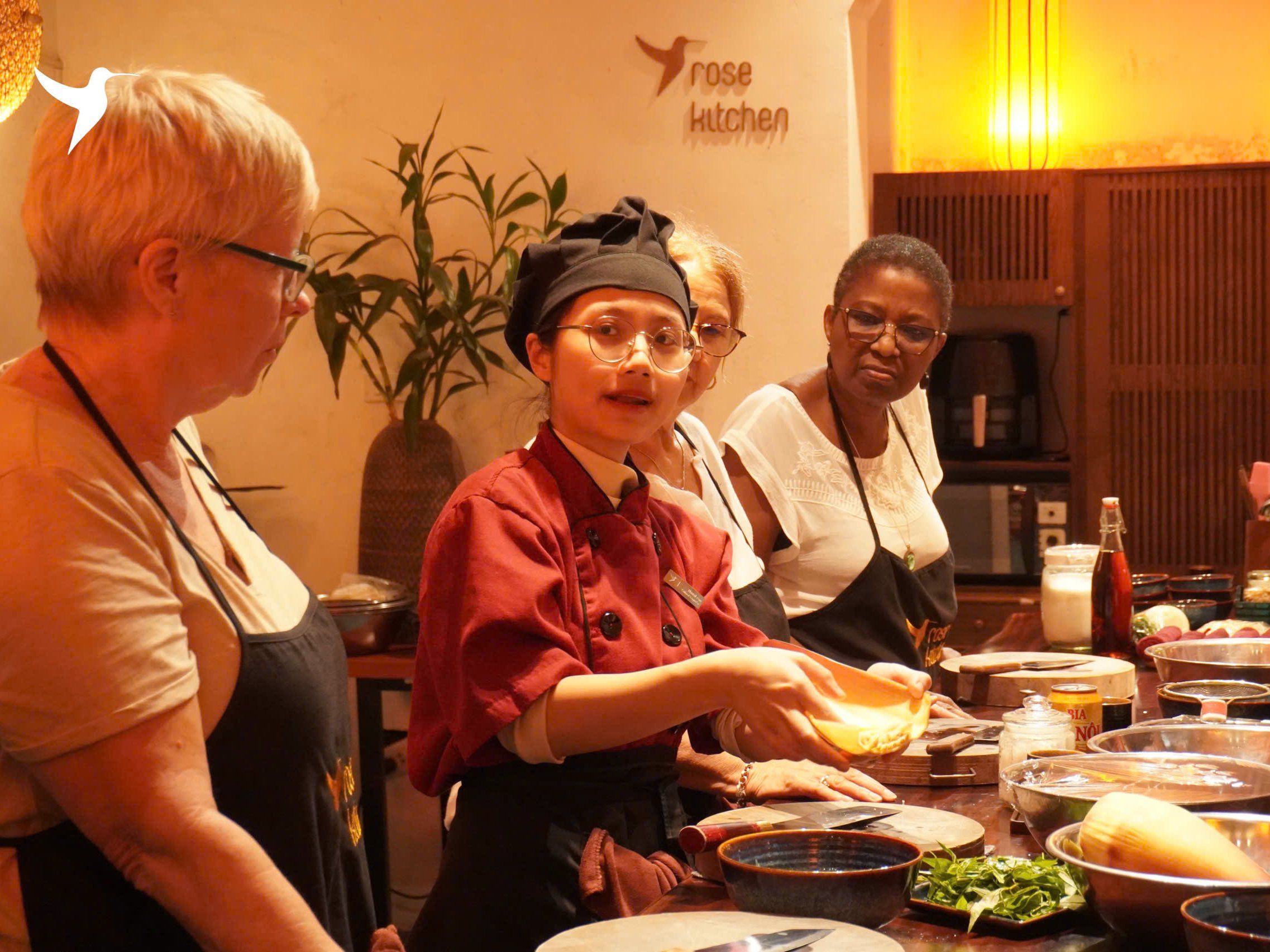 Nem Ran & Bun Cha Cooking in Hanoi Garden Villa + Free Egg Coffee