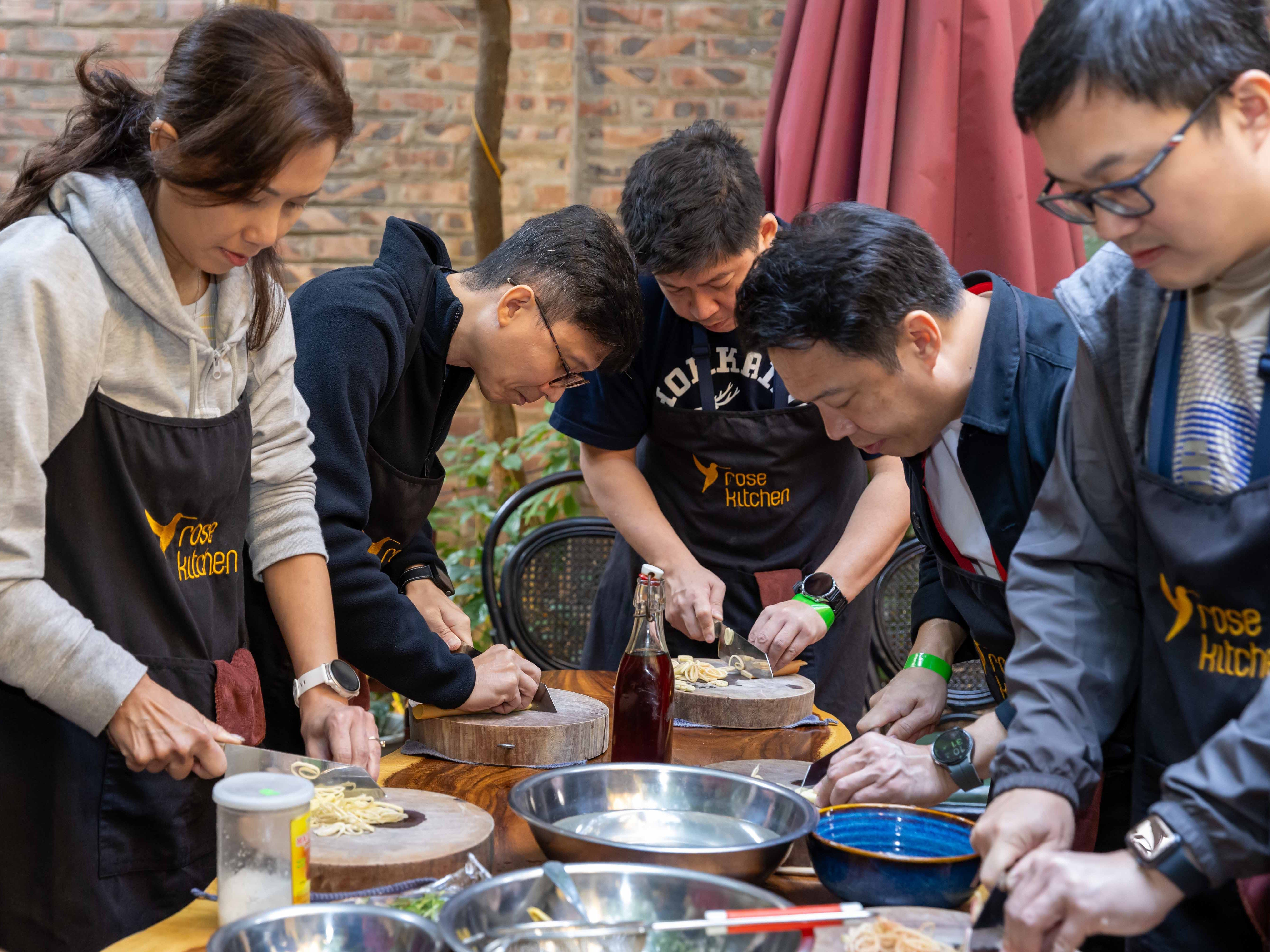 Nem Ran & Bun Cha Cooking in Hanoi Garden Villa + Free Egg Coffee