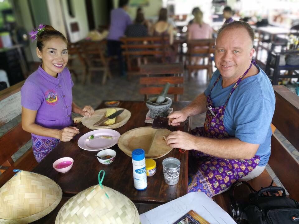 Private Class Morning & Evening with Fresh Ingredients at Organic Garden & Market